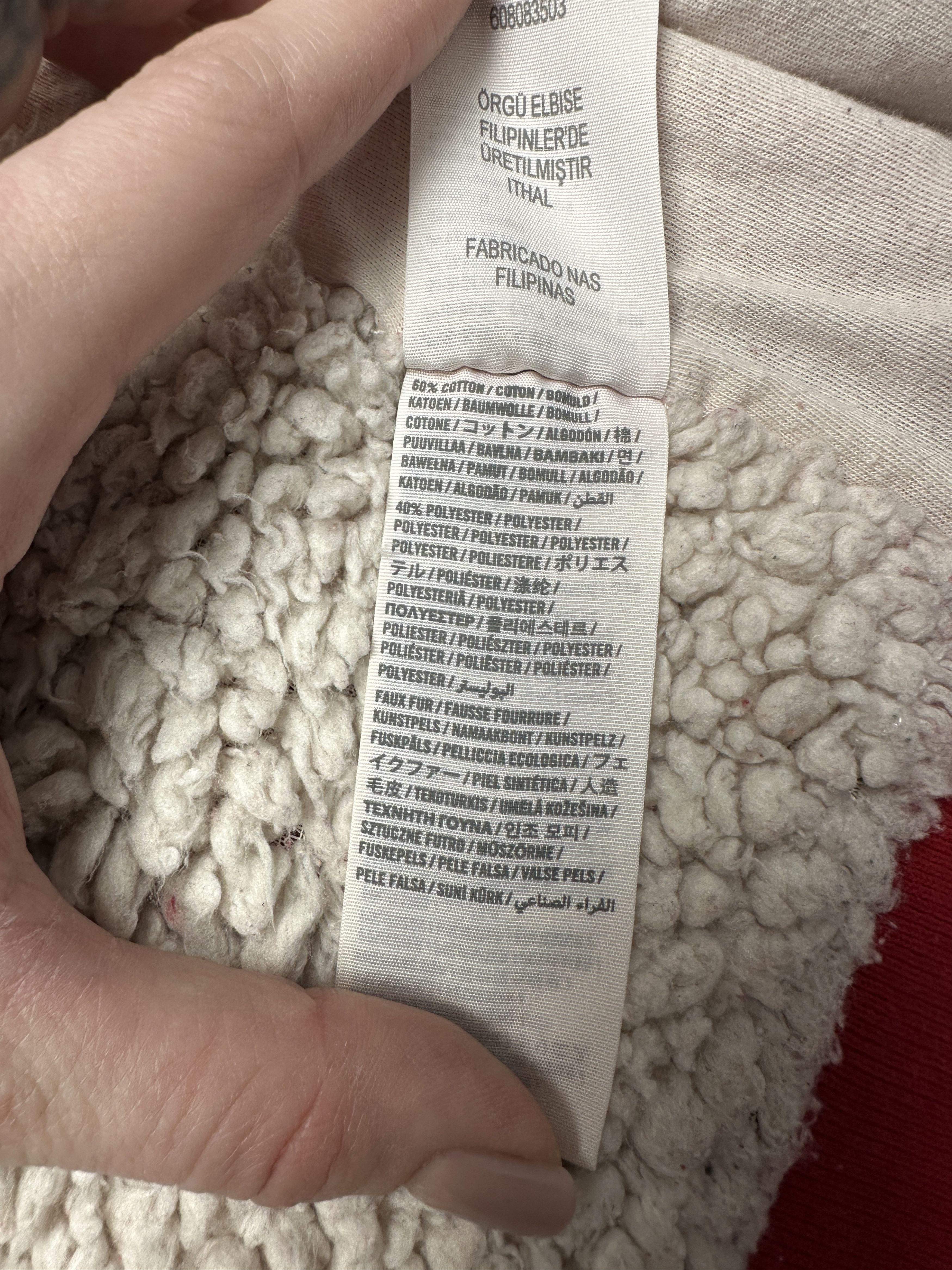 Abercrombie & Fitch Abercrombie & Fitch Womens Hoodie With Faux Fur Lining Size M / US 6-8 / IT 42-44 - 7 Thumbnail