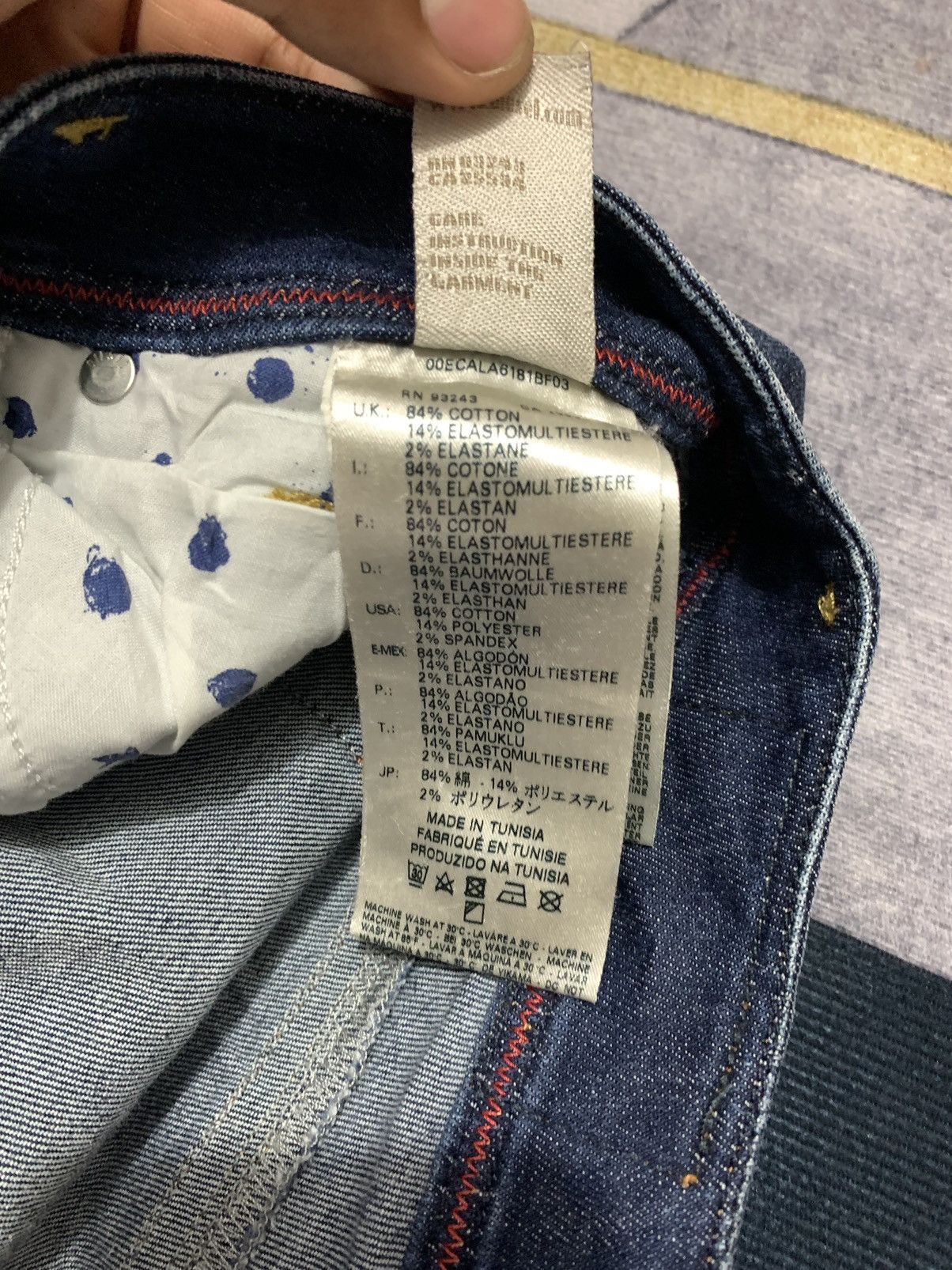 Hysteric Glamour Y2K DIESEL DENIM PANTS Size US 30 / EU 46 - 13 Thumbnail