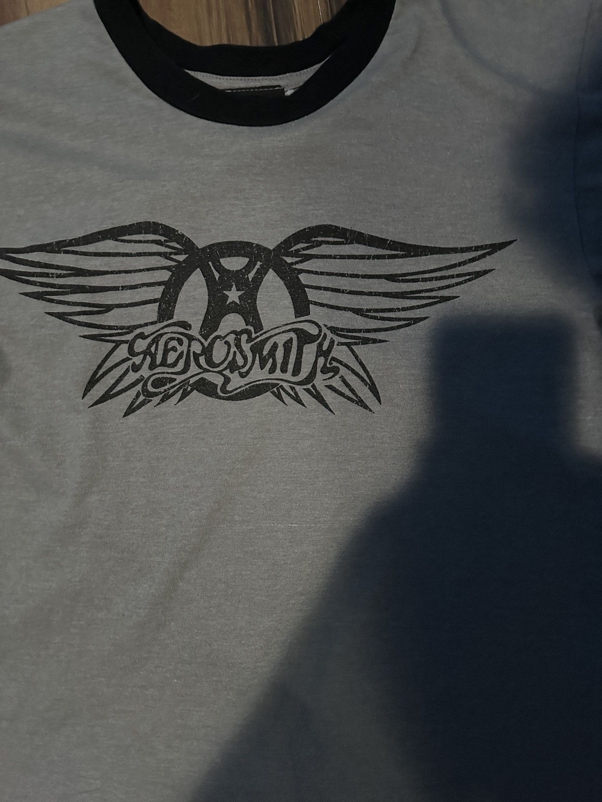 Band Tees Vintage Aerosmith ringer Tee Size US M / EU 48-50 / 2 - 4 Thumbnail