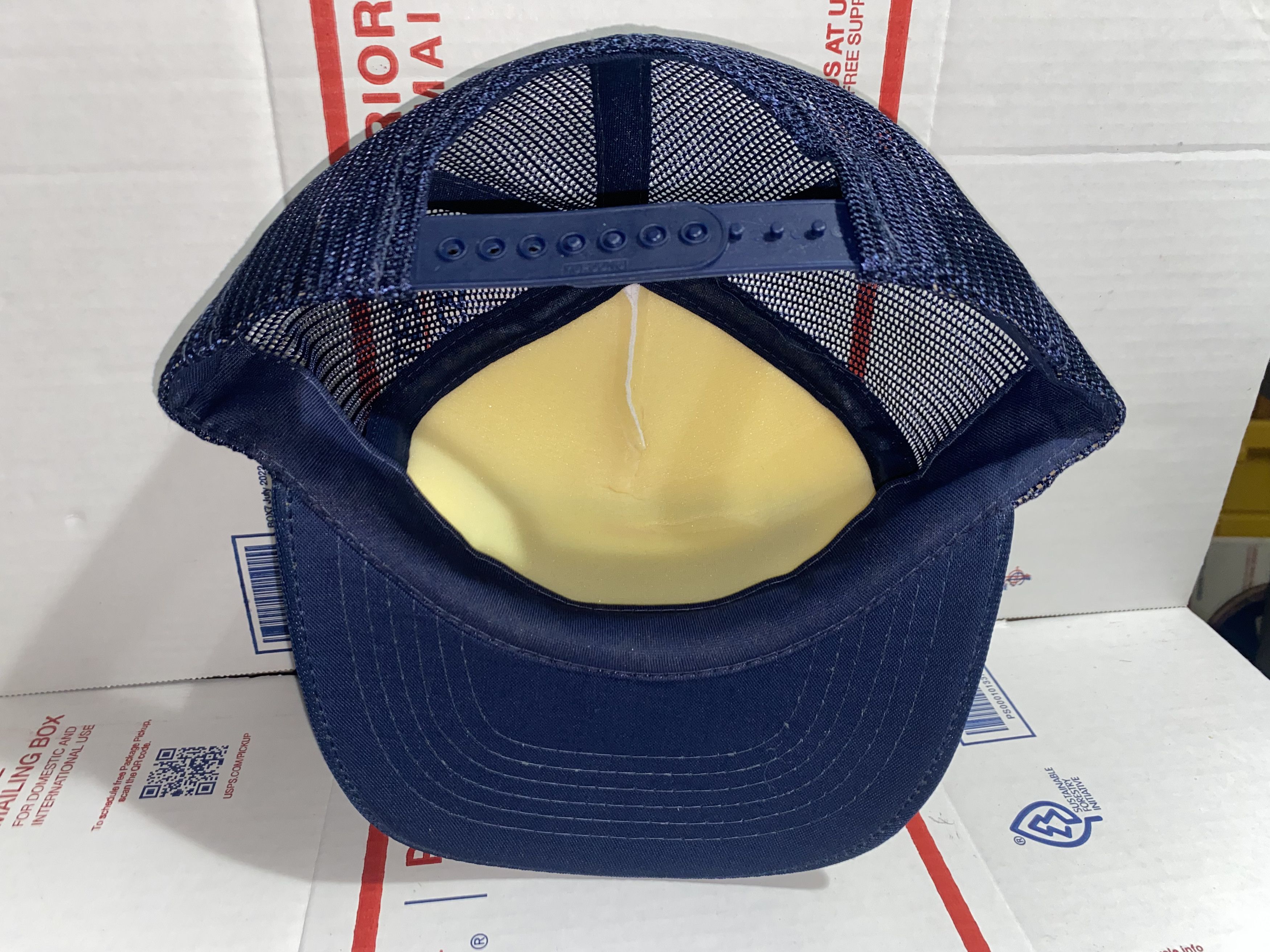 Yupong vtg Old Fishermans Wharf Monterey trucker Hat Cap Bay CA 80s Size ONE SIZE - 4 Thumbnail