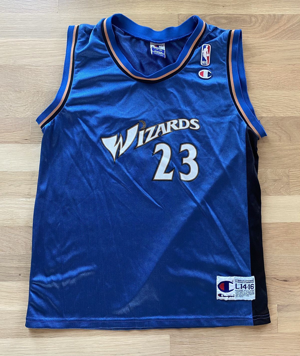 Vintage Washington Wizards Michael Jordan Champion Jersey 