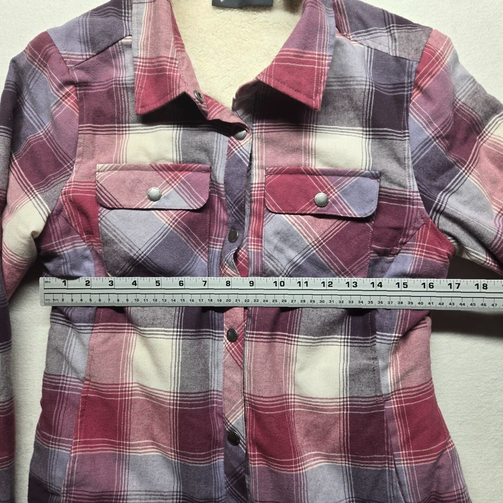 Free Country FREE COUNTRY Jacket Mens Adirondack Flannel Insulated Snap Red Size S Plaid Short Description Size US S / EU 44-46 / 1 - 6 Thumbnail