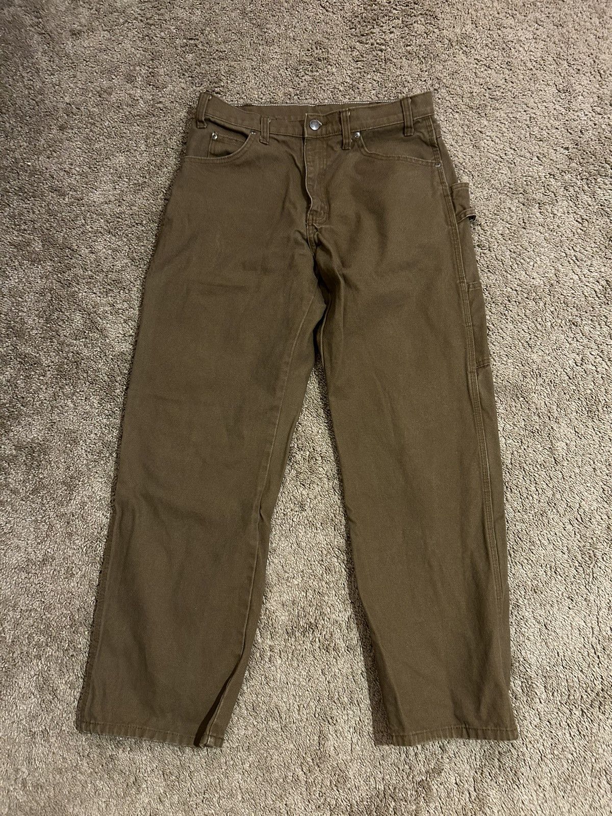 Dickies Brown Dickies Workwear Pants Size US 30 / EU 46 - 1 Thumbnail