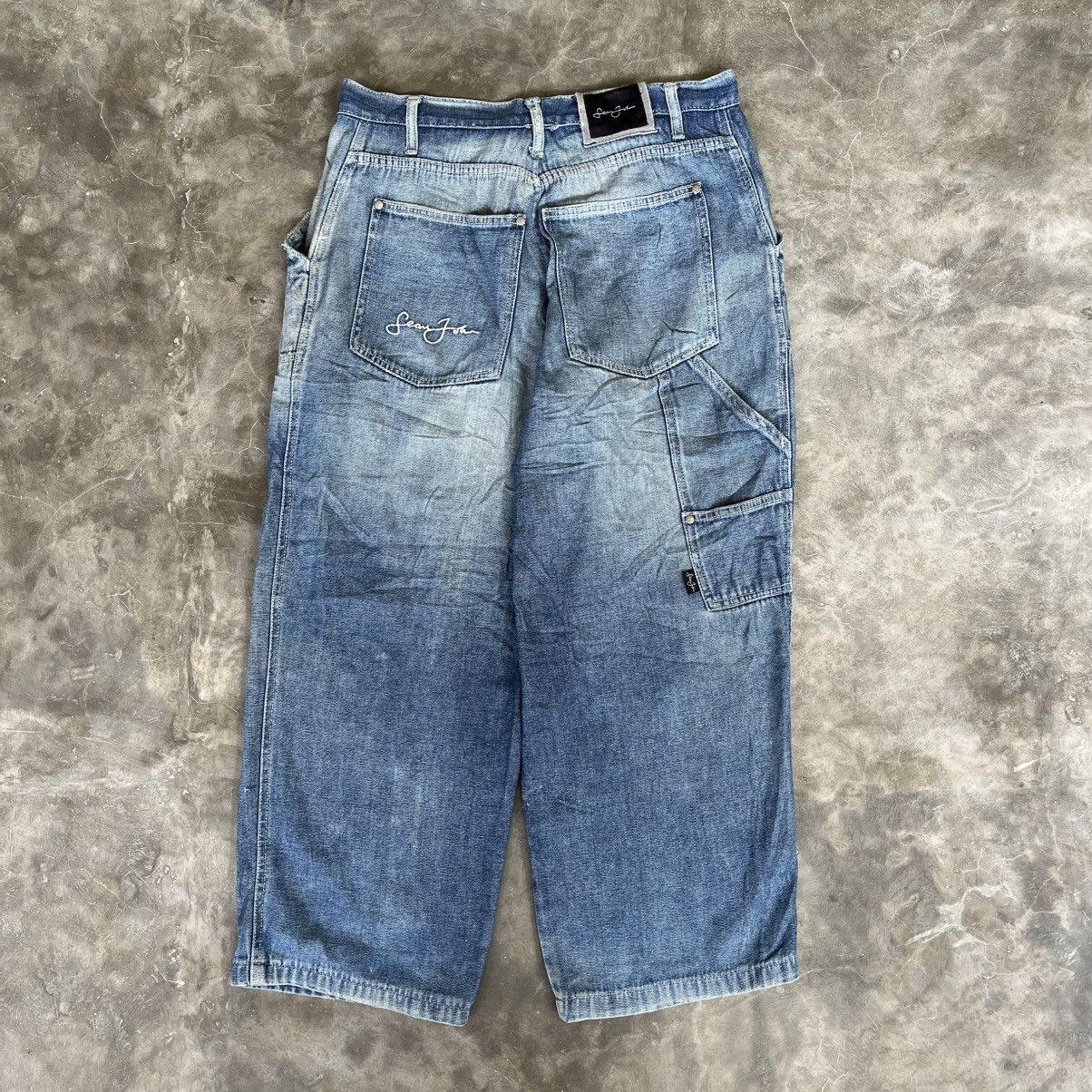 Sean John 2000’s Sean John Carpenther Jeans Size US 34 / EU 50 - 2 Thumbnail