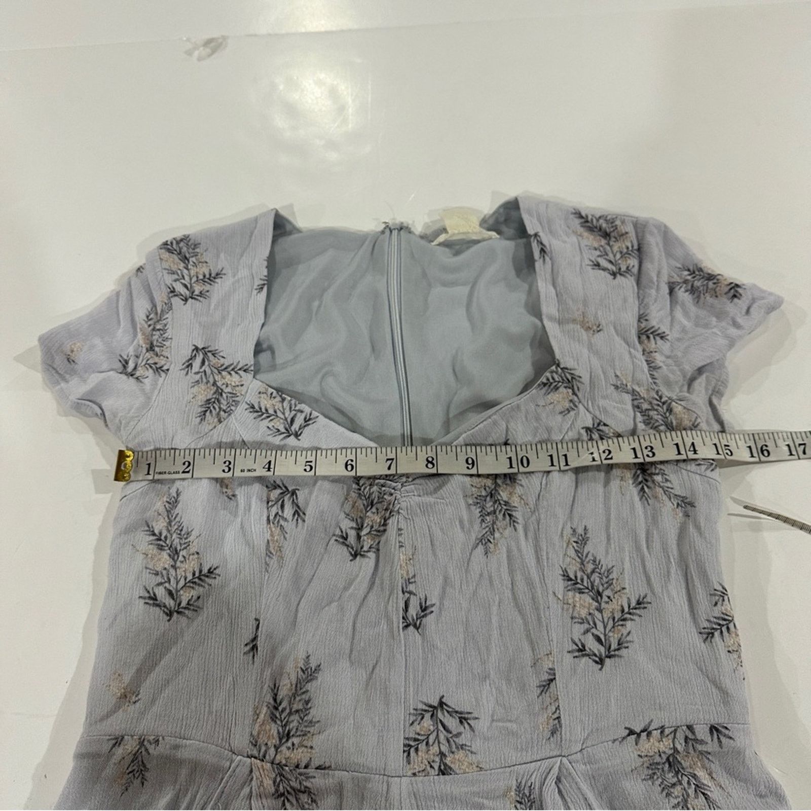 Urban Outfitters Urban Outfitters KerriAnn Light Purple Floral Print Jumpsuit Size 28" / US 6 / IT 42 - 9 Thumbnail