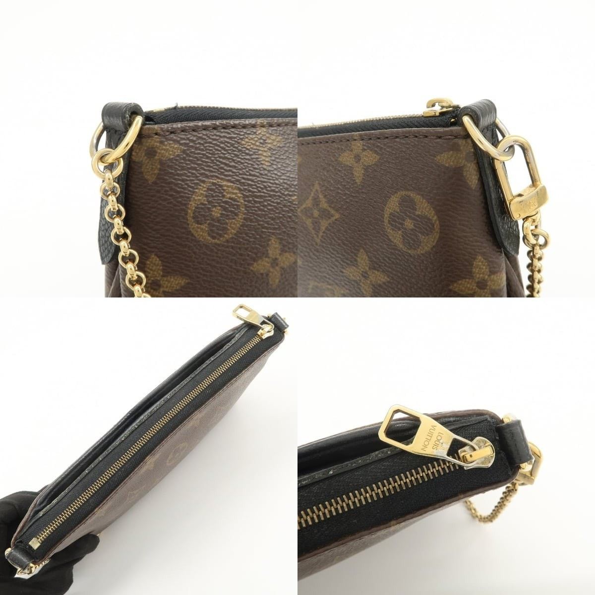 Louis Vuitton Louis Vuitton Monogram Pallas Shoulder Bag Size ONE SIZE - 6 Thumbnail