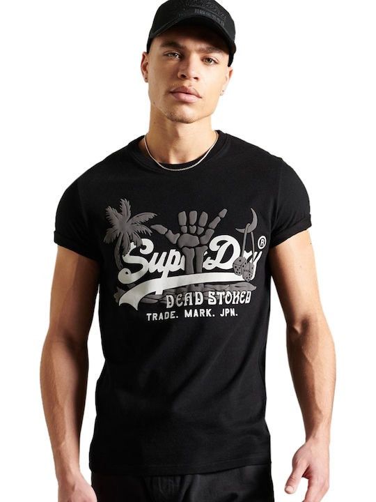 Superdry SuperDry Dead Stoked Black Graphic SS T-Shirt Regular Fit Size US S / EU 44-46 / 1 - 1 Thumbnail