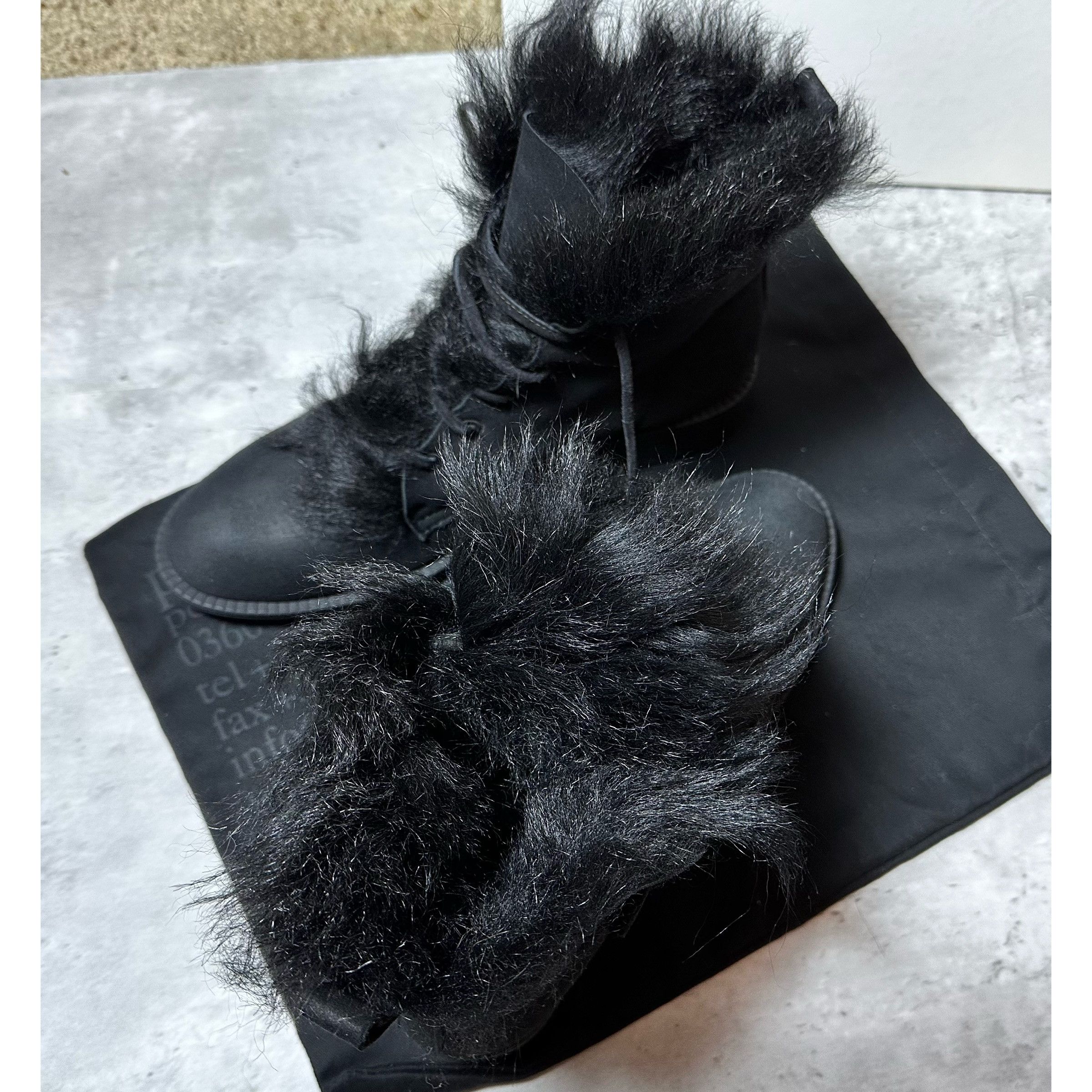 Pedro Garcia Pedro Garcia fur-lined lambskin lace-up boots Size US 11 / IT 41 - 15 Thumbnail