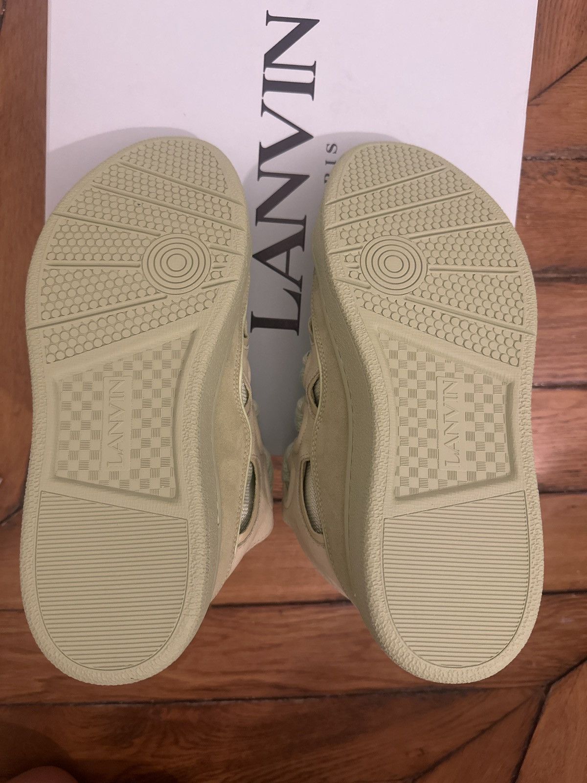 Lanvin Curb Sneaker Almond Size US 10 / EU 43 - 6 Thumbnail
