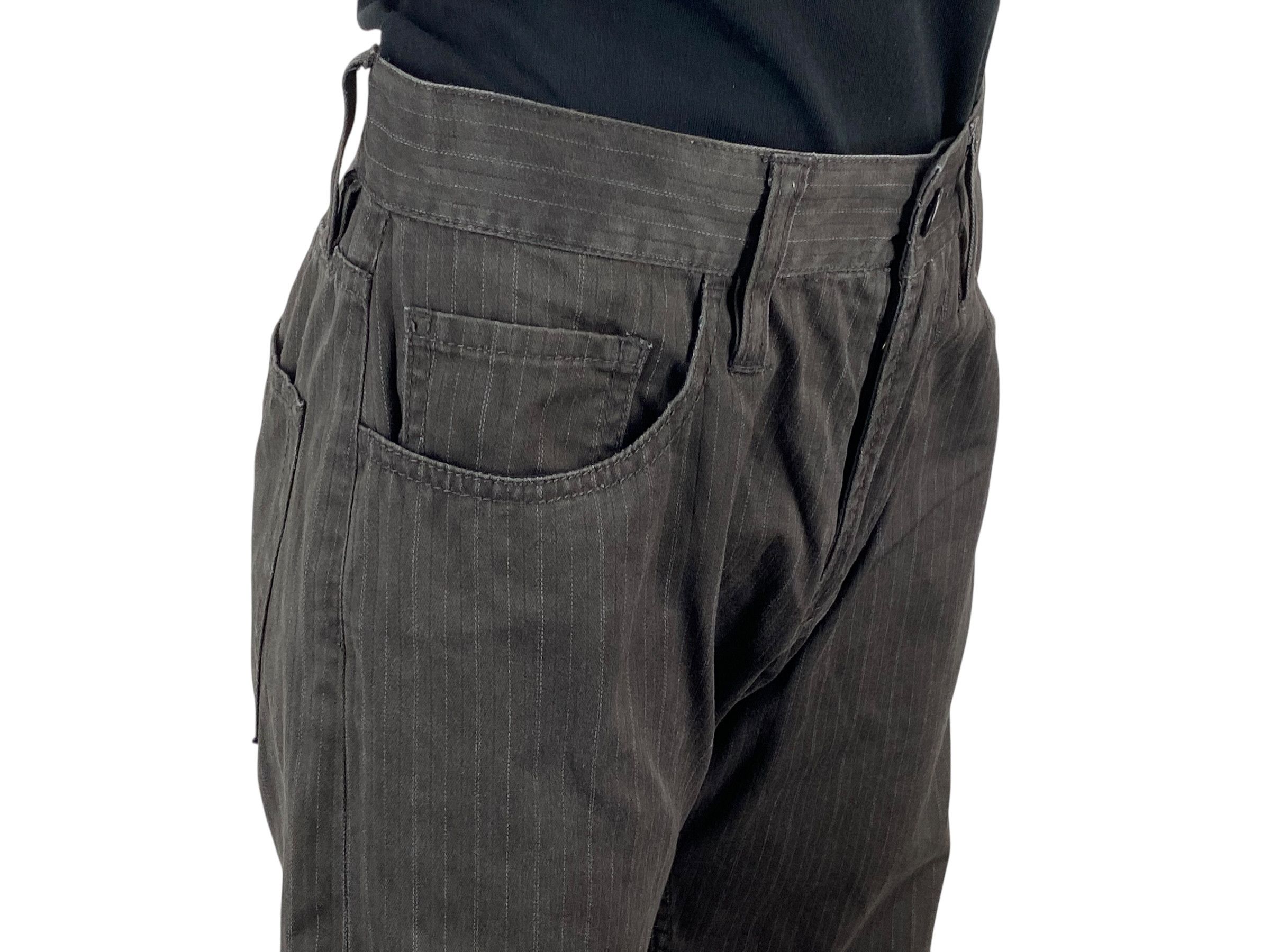 Japanese Brand Japanese Root Three Stripes Hickory Skateboard Jeans Size US 29 - 6 Thumbnail