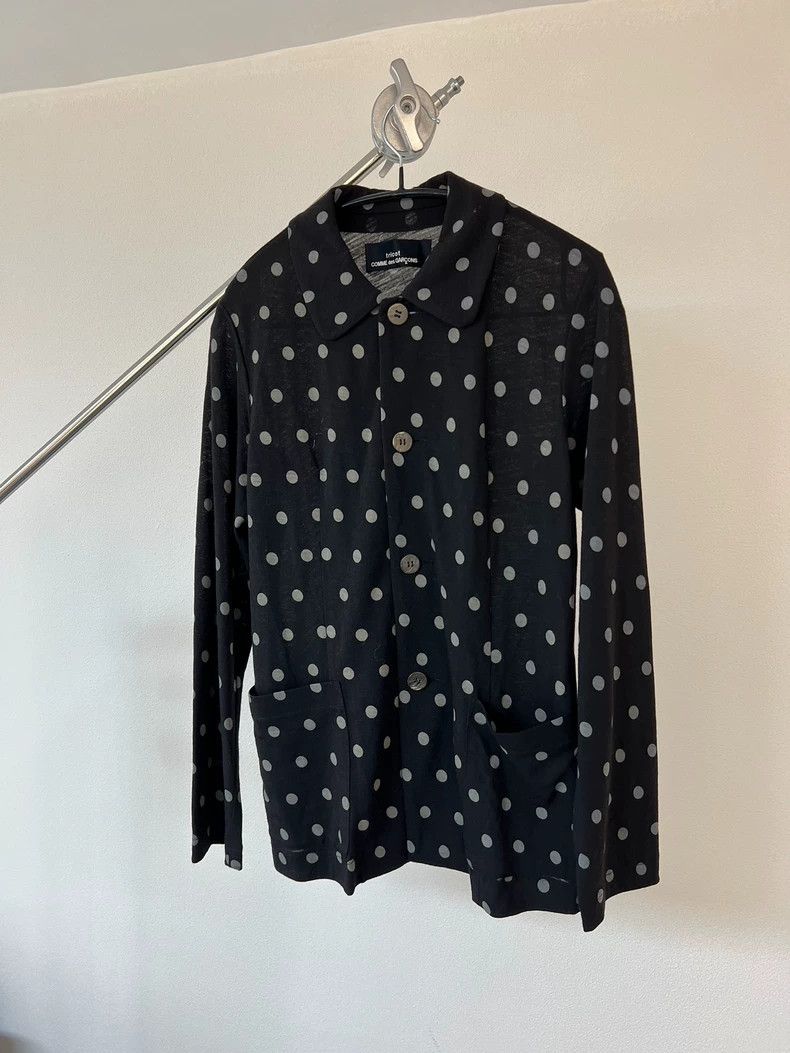 Comme des Garcons comme des garcons Doll-neck polka-dot shirt 2503-Nextarrow Size US S / EU 44-46 / 1 - 2 Thumbnail