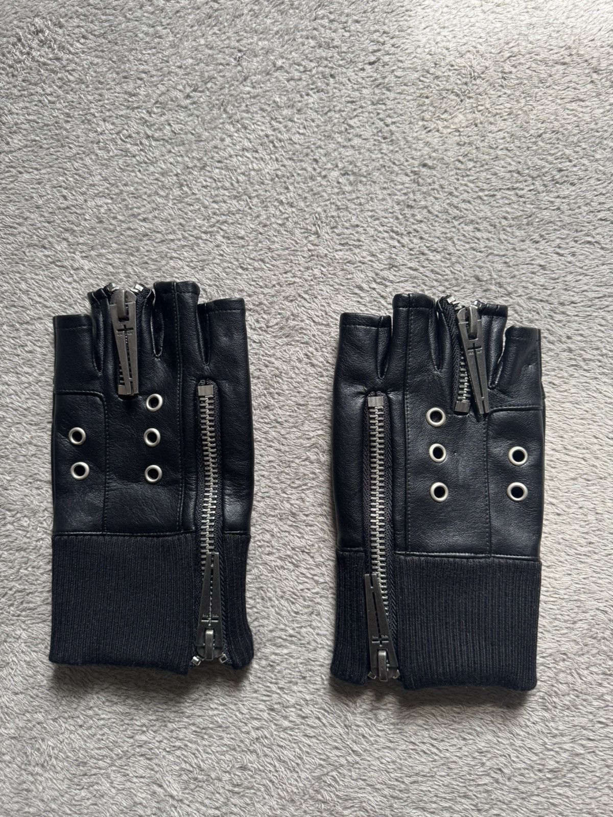Other Rebel Wave | 25SS"Wor"Double Zip Structure Layered Gloves Size ONE SIZE - 1 Thumbnail