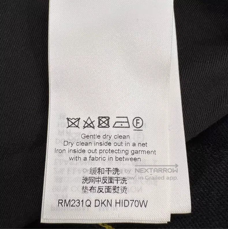 Louis Vuitton Louis Vuitton Black Simple Jeans Size US 31 - 4 Thumbnail