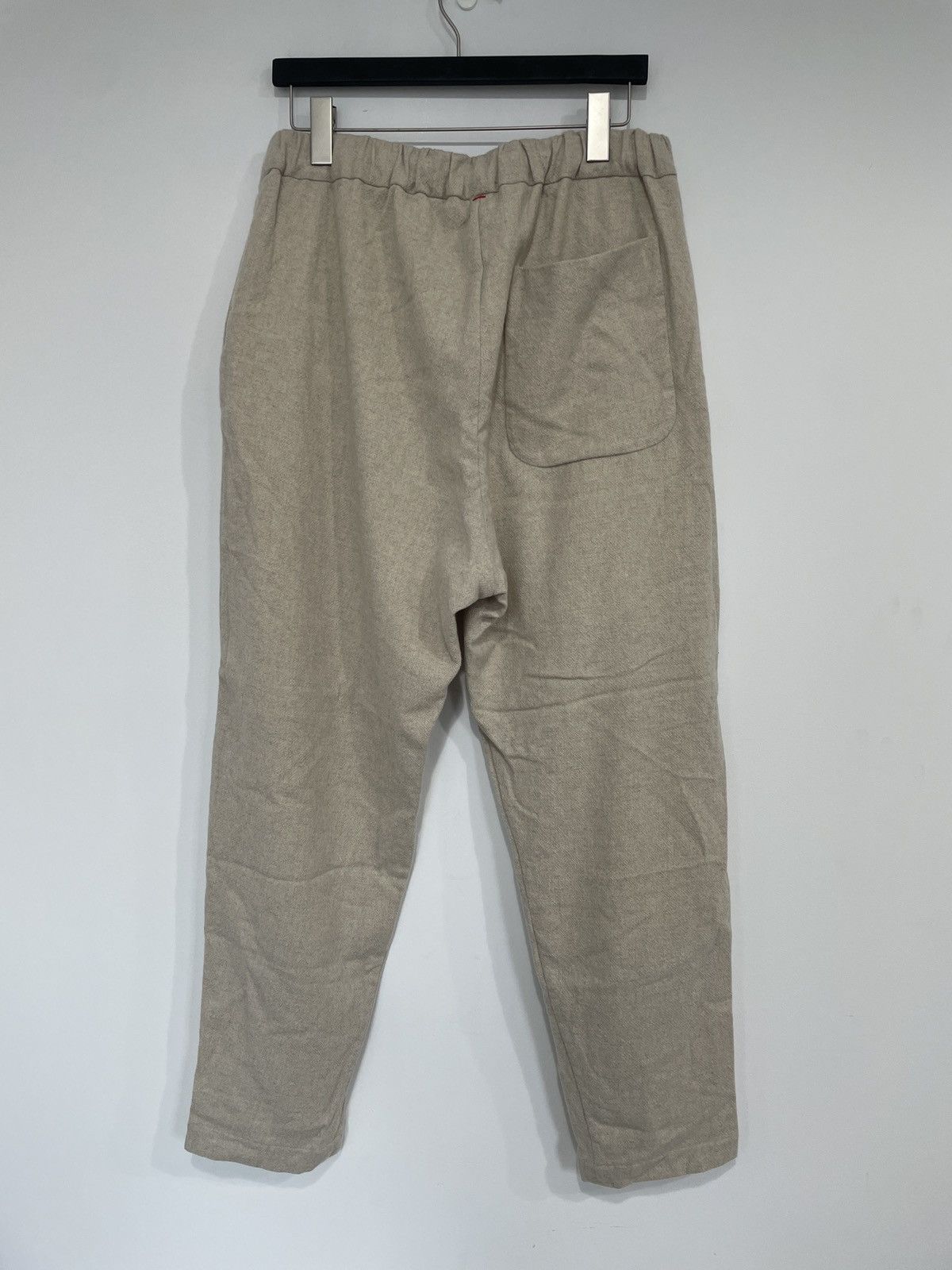 Casey Casey WOOL CASHMERE CREPE DRAWSTRING PANTS Size US 33 - 7 Thumbnail