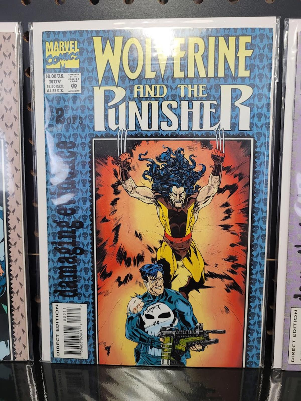 Marvel Comics Wolverine and The Punisher Comic Set #1-3 - Action Packed! Size ONE SIZE - 3 Thumbnail