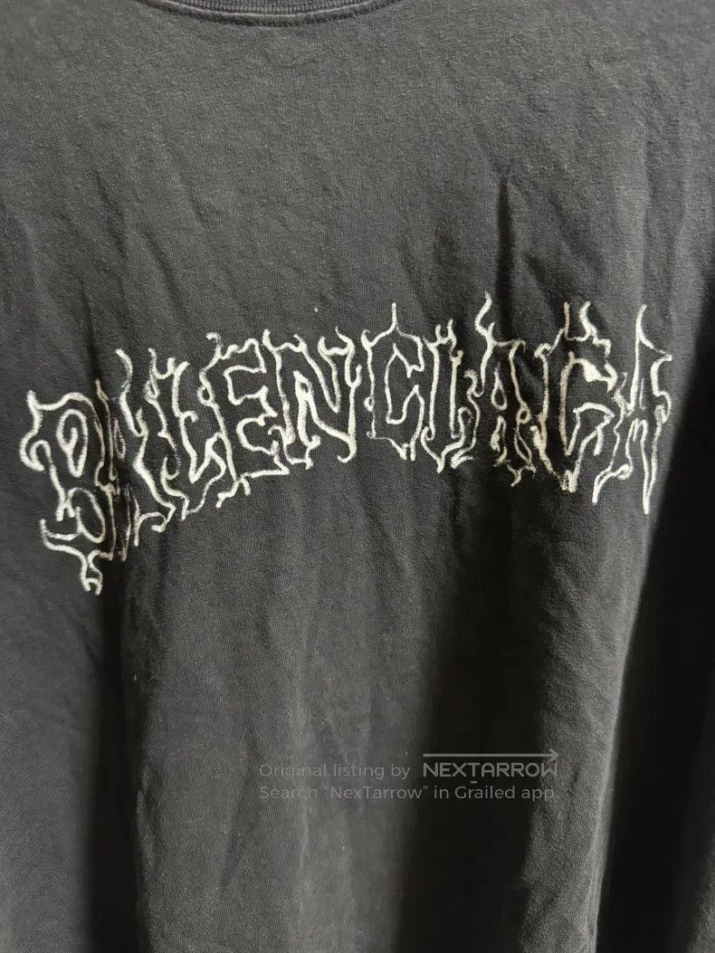 Balenciaga Balenciaga Dragon Year Limited Flame Letter Printed Short Size US M / EU 48-50 / 2 - 2 Thumbnail