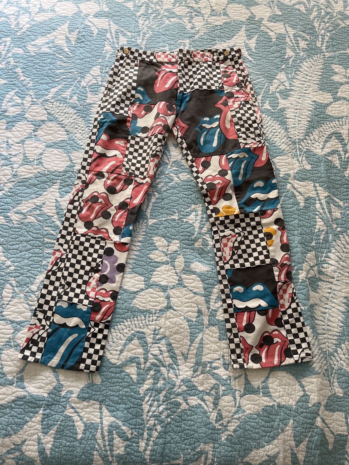 Comme Des Garcons Rolling Stones Pants | Grailed