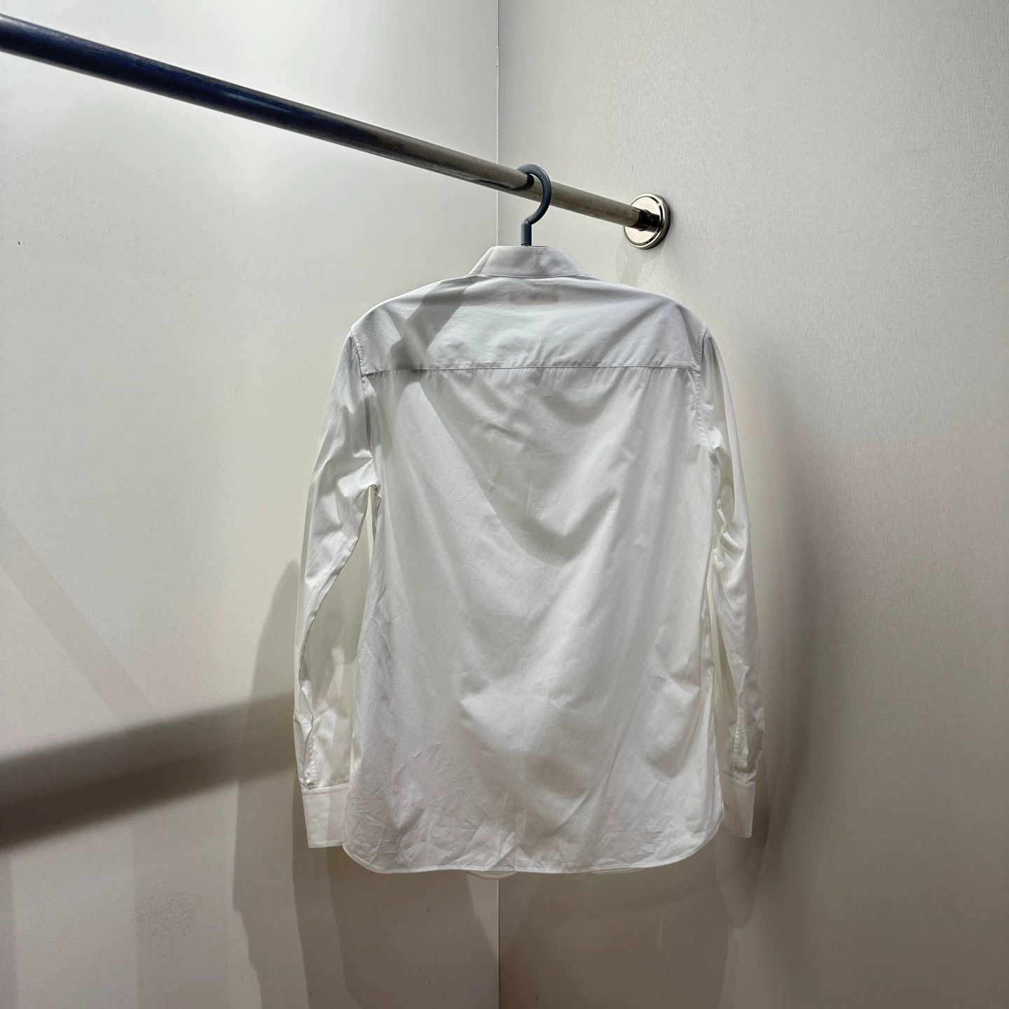 Celine Celine feb433 solid cotton long sleeve shirt 36 Size XS / US 0-2 / IT 36-38 - 2 Thumbnail