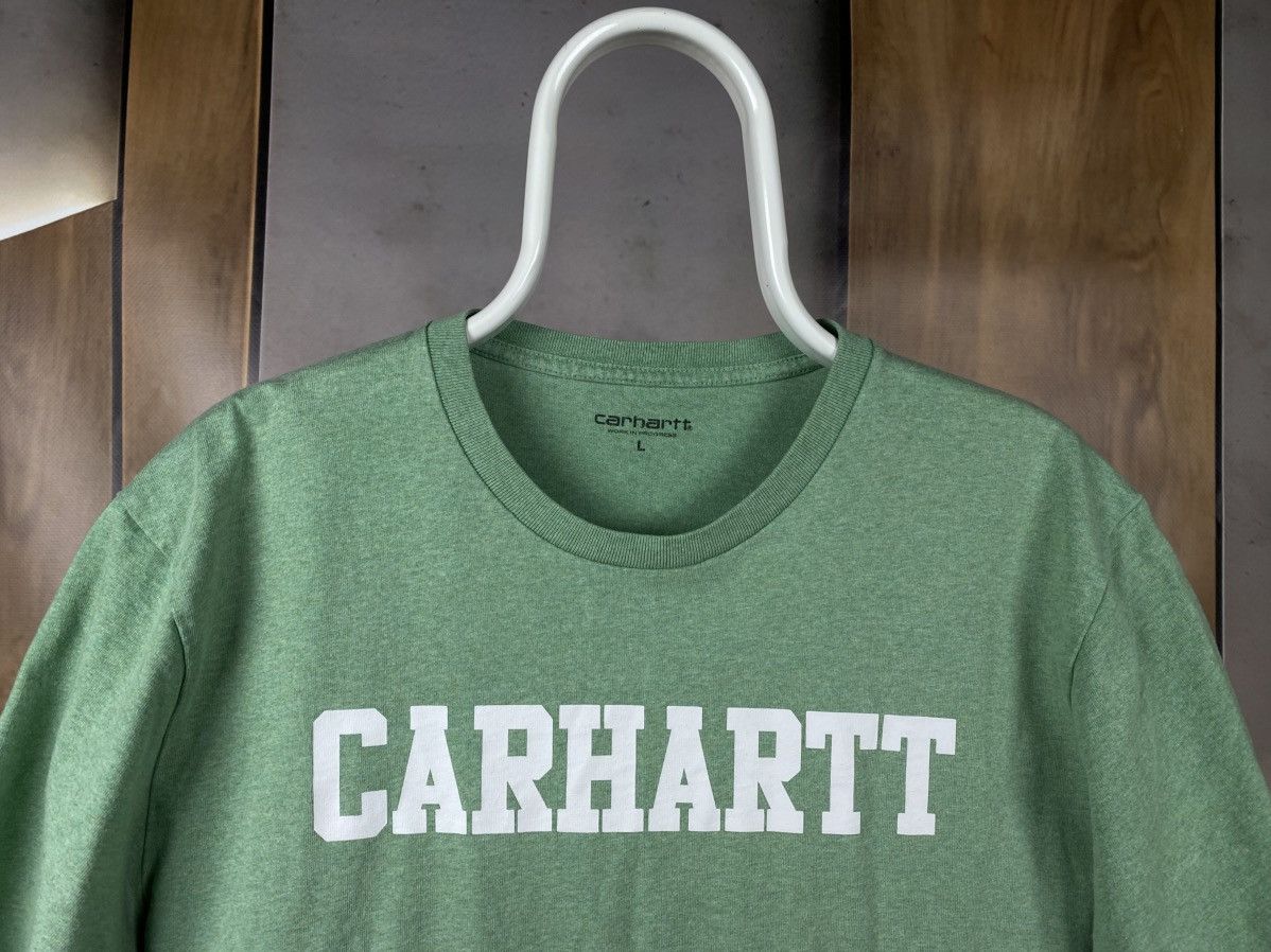 Carhartt 📤T-Shirt Carhartt Work In Progress Big Boxy Logo Tee📤 Size US L / EU 52-54 / 3 - 5 Thumbnail