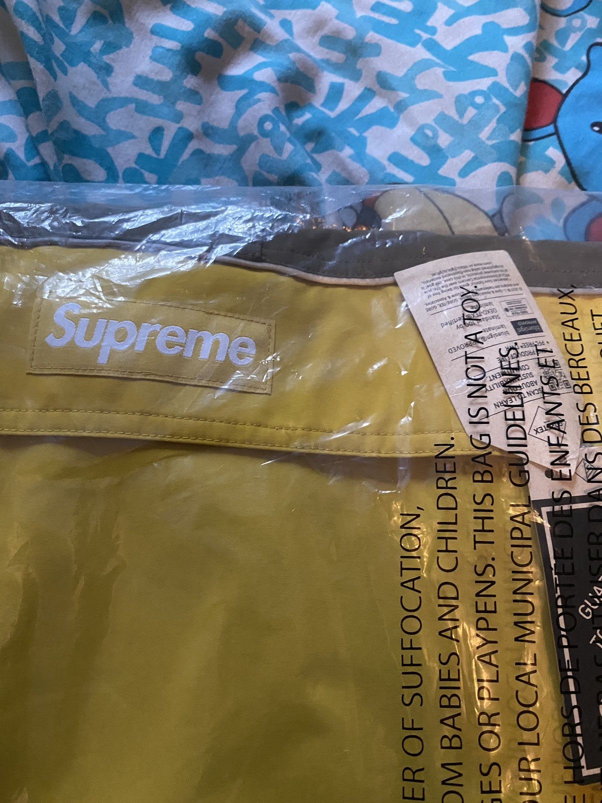 Goretex × Supreme Supreme Gore-Tex Anorak Yellow Size Large Size US L / EU 52-54 / 3 - 6 Thumbnail