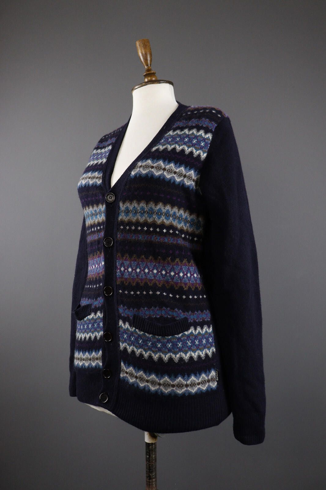 Barbour Barbour Beacon Brand Milton Fair Isle Cardi Sweater Size S Size S / US 4 / IT 40 - 5 Thumbnail