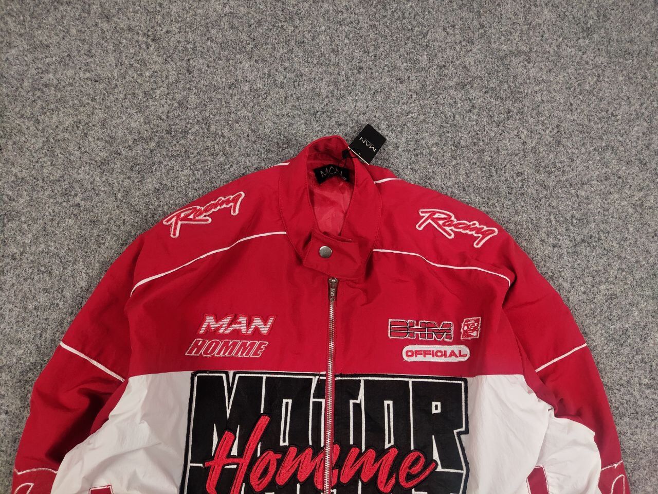 Japanese Brand Boxy Washed Nylon moto Sport Racing Short Jacket Vintage Size US S / EU 44-46 / 1 - 10 Thumbnail