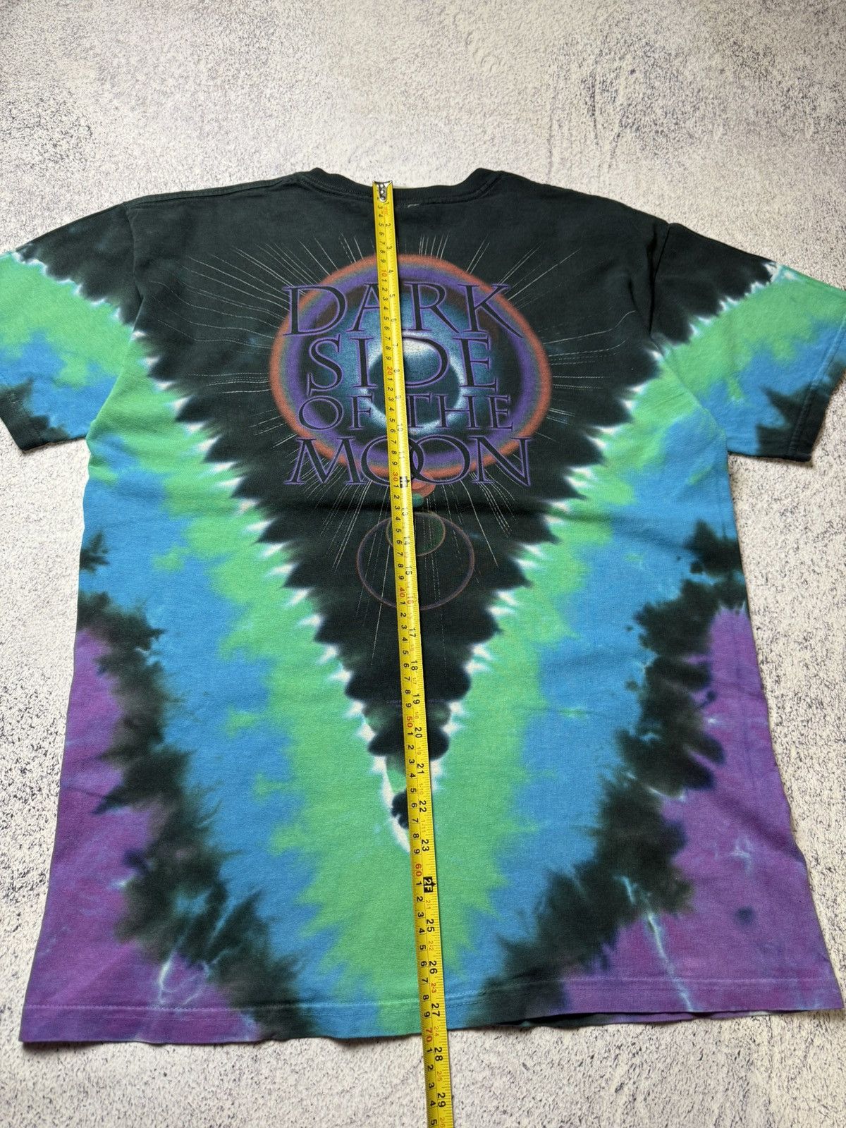 Pink Floyd Liquid Blue 2004 Pink Floyd Dark Side Of The Moon T-Shirt Size US M / EU 48-50 / 2 - 21 Thumbnail