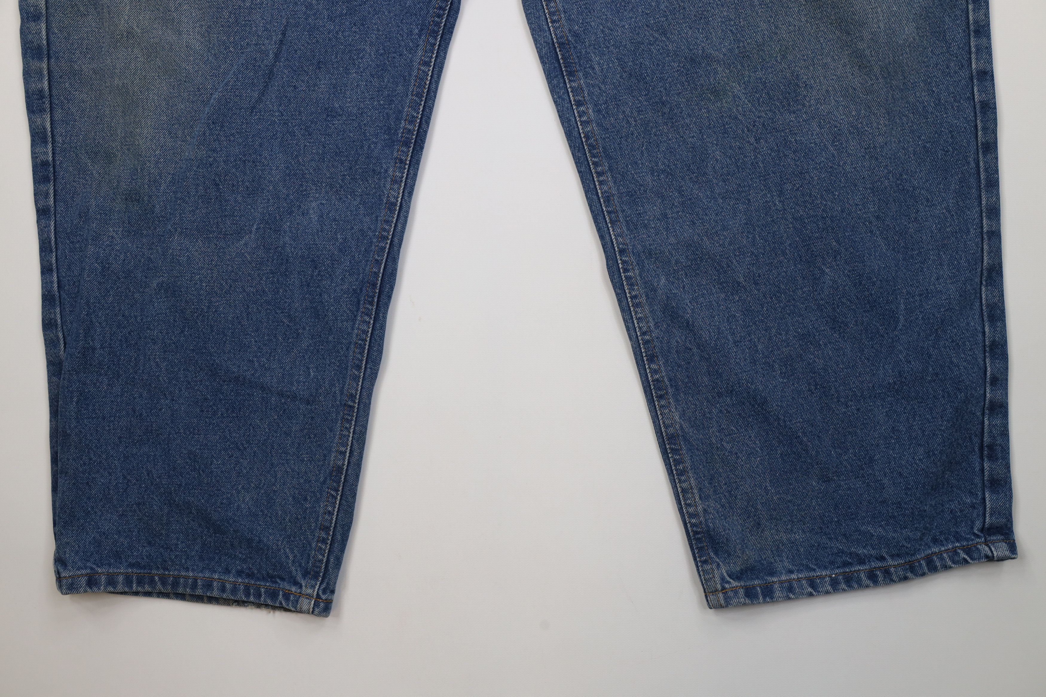 Carhartt Vintage Y2K Carhartt Relaxed Fit Wide Leg Denim Jeans Blue Size US 44 / EU 60 - 4 Thumbnail