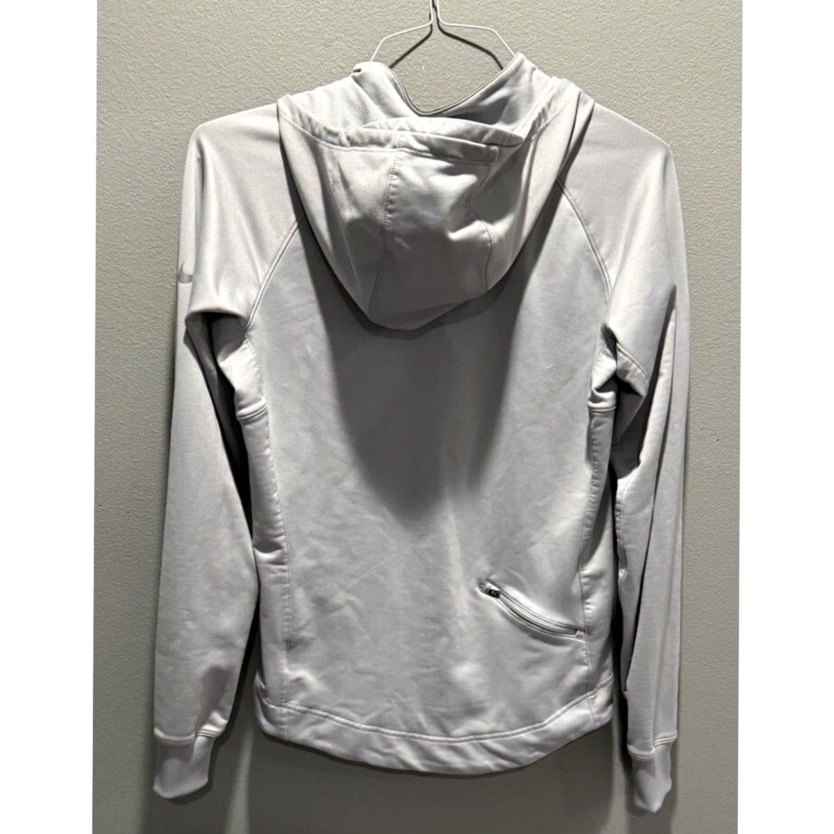 Nike Nike Dri-Fit Hooded Pullover Jacket Women’s M Gray 1/4 Zip Size M / US 6-8 / IT 42-44 - 4 Thumbnail