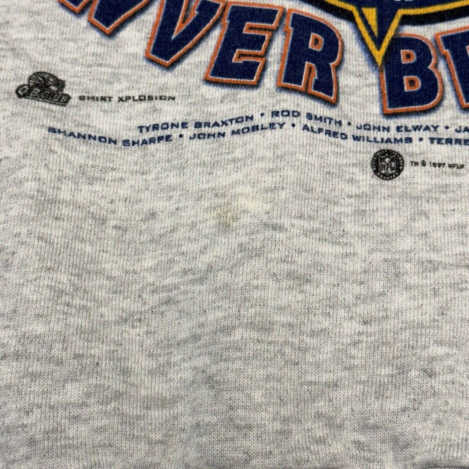 NFL Vintage 90s Denver Broncos Superbowl Champions Sweatshirt L Size US L / EU 52-54 / 3 - 5 Thumbnail