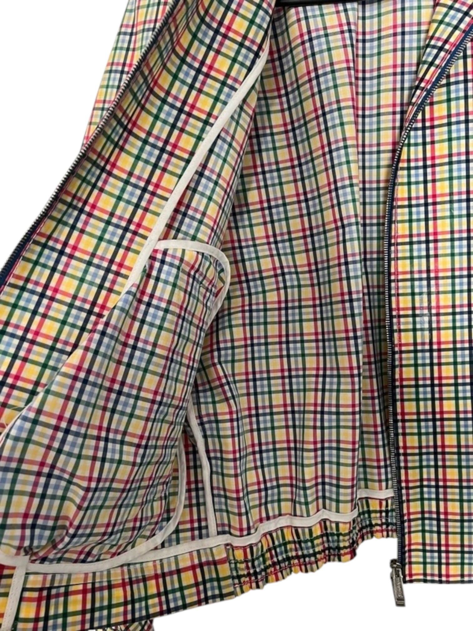 Dsquared2 Dsquared2 Multicolor Plaid Check Zip Jacket (SS2015) Size US L / EU 52-54 / 3 - 5 Thumbnail