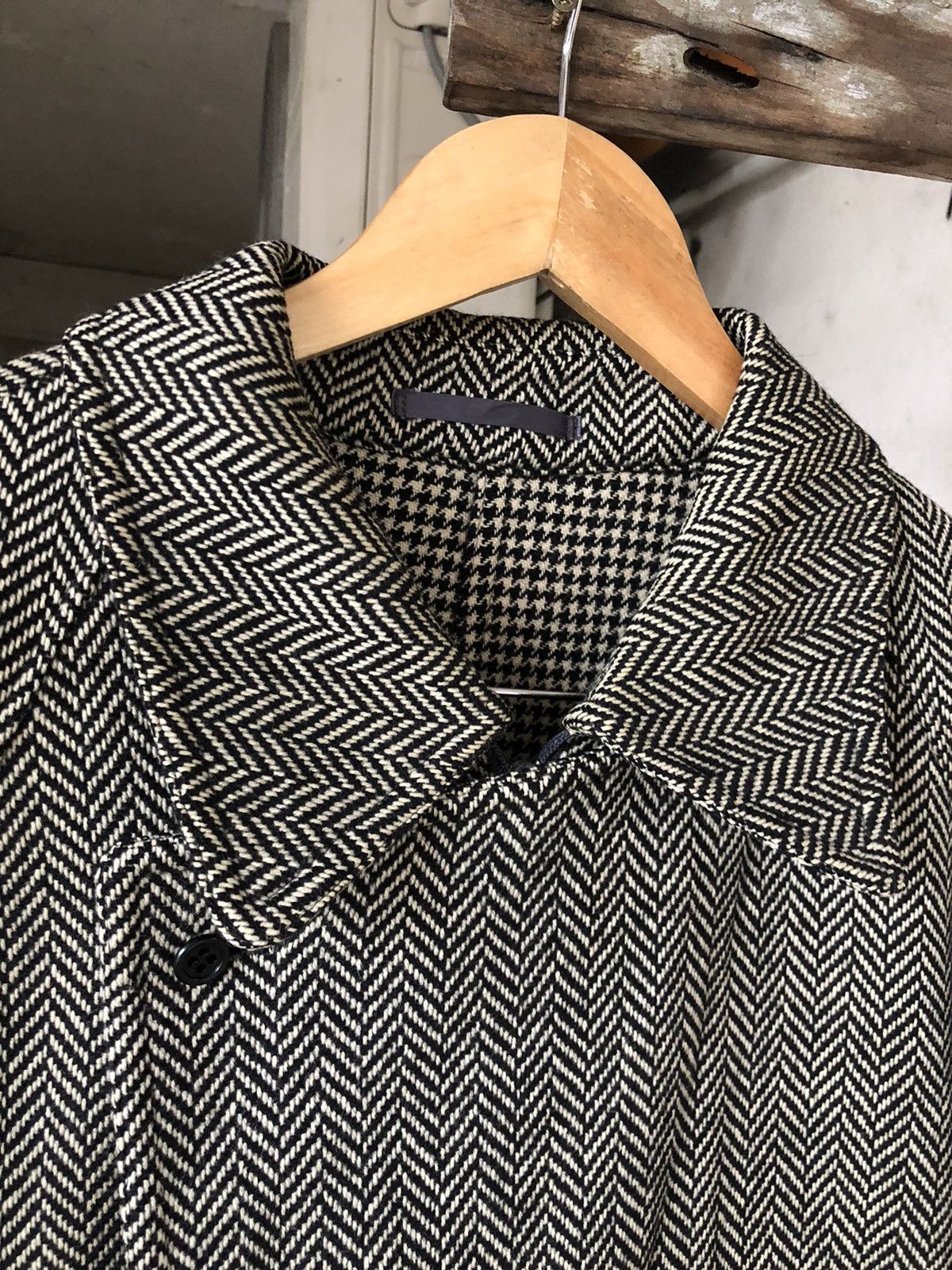 Lanvin Vintage Lanvin Paris Wool Twilled Double Breasted Jacket Size M / US 6-8 / IT 42-44 - 6 Thumbnail