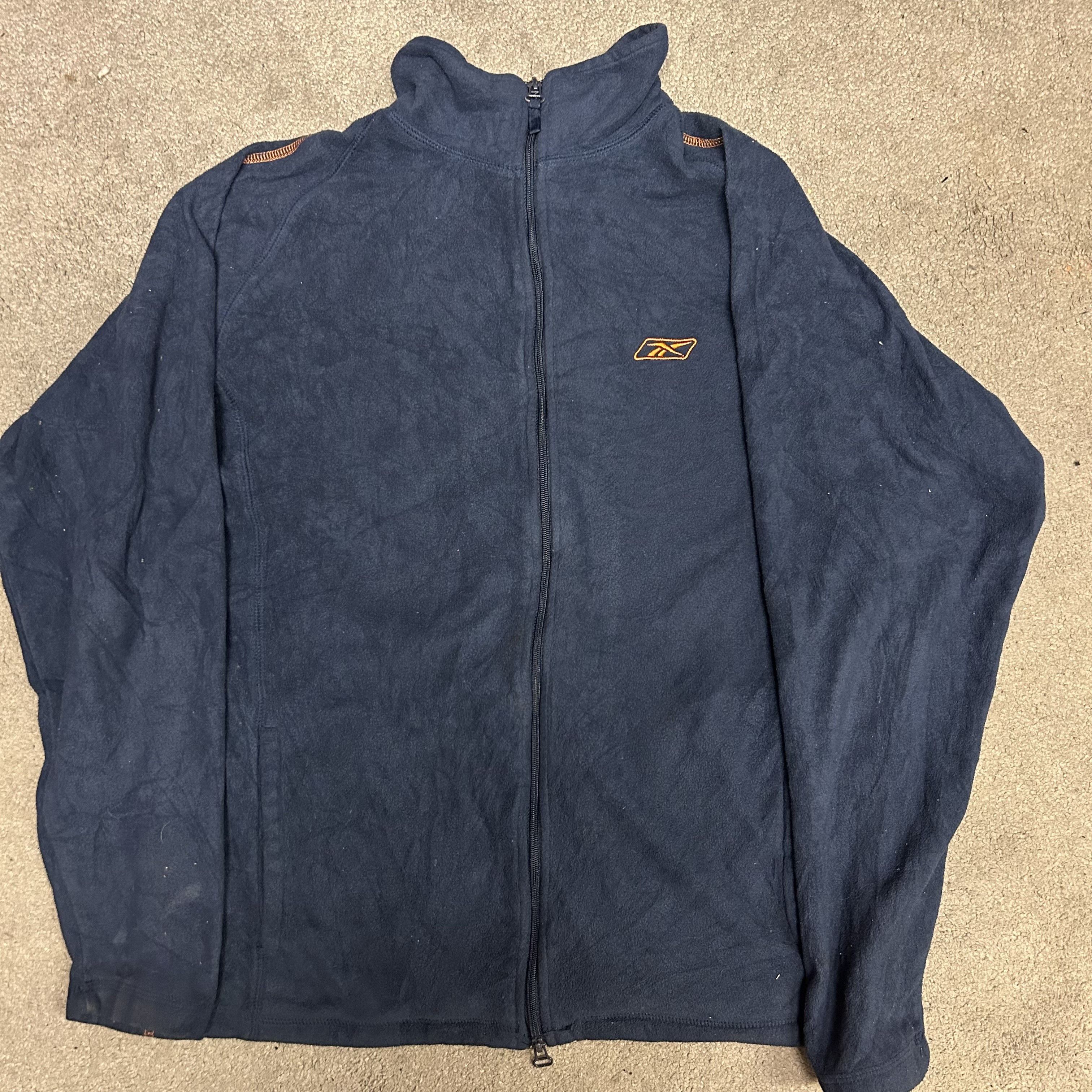 Reebok Navy Fleece Size US L / EU 52-54 / 3 - 1 Thumbnail
