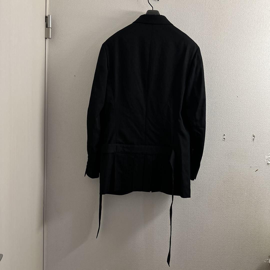 Yohji Yamamoto Yohji Yamamoto pour homme back pleated tailored jacket Size US M / EU 48-50 / 2 - 2 Thumbnail