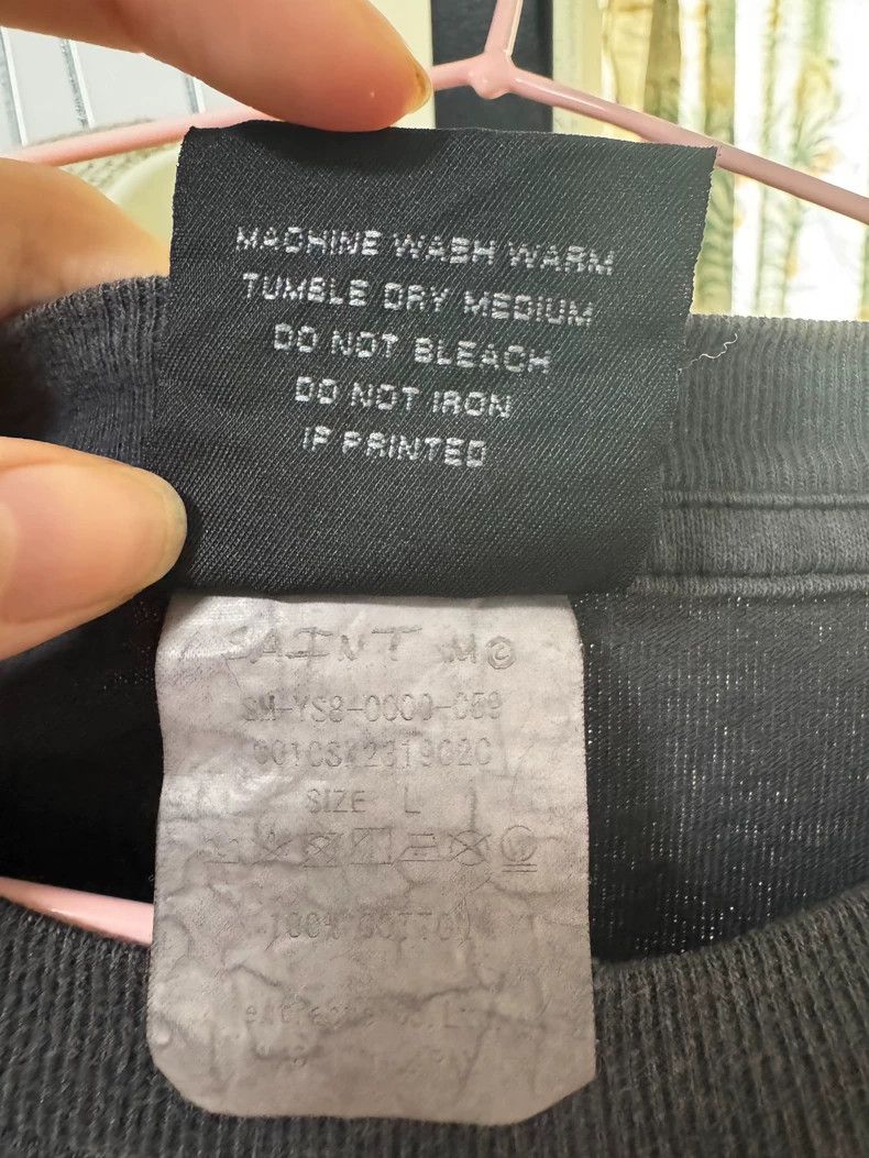 Saint Michael Saint Michael Grey printed short sleeves on the back Size US L / EU 52-54 / 3 - 6 Thumbnail