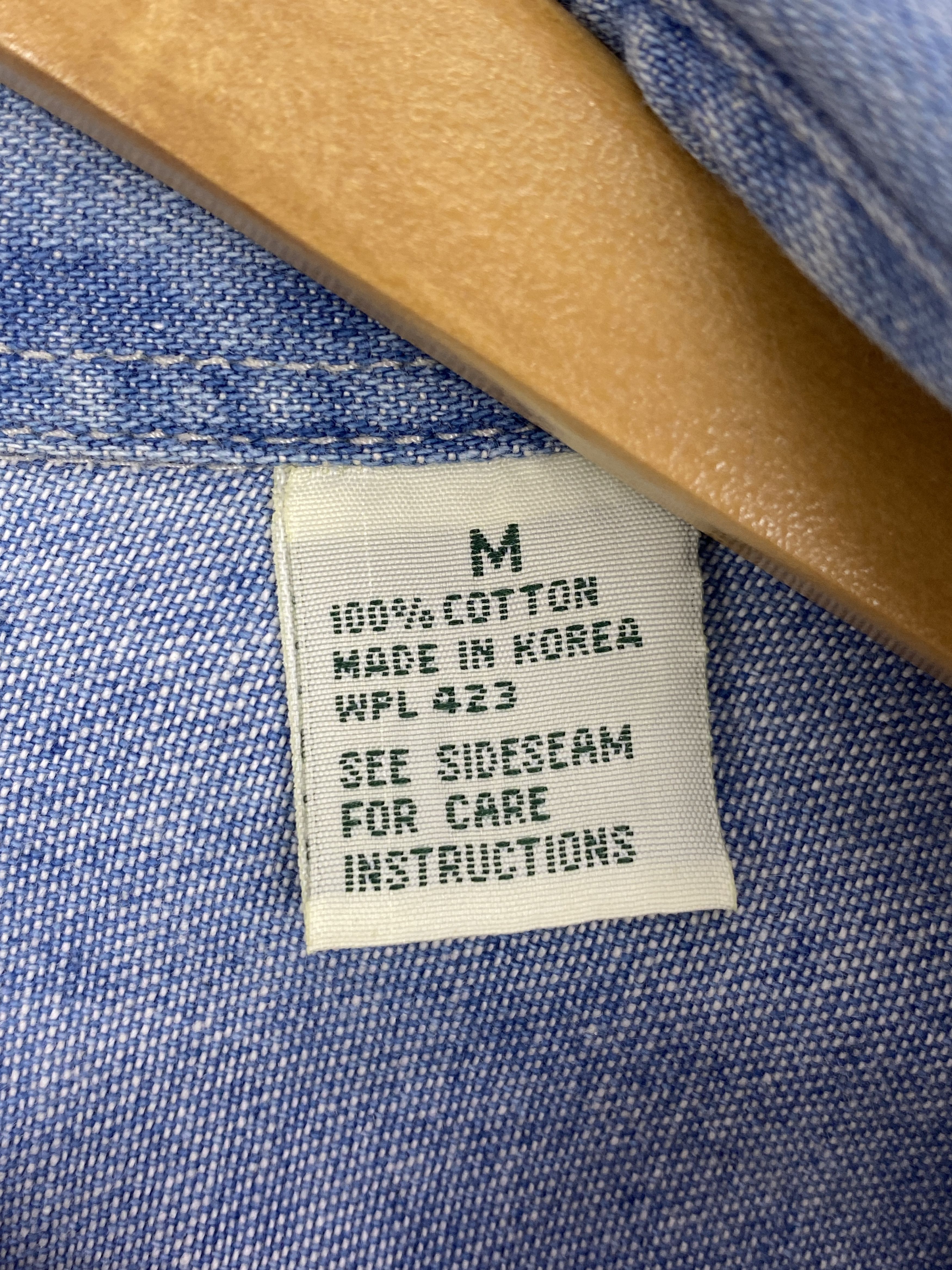 Levi's × Vintage Vintage Levi's Strauss Double Pocket Denim Shirt J1875 Size US M / EU 48-50 / 2 - 6 Thumbnail