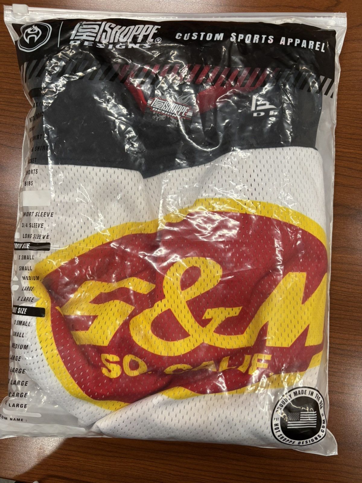 Other S&M RETRO OVAL RACE JERSEY (XXL) Size US XXL / EU 58 / 5 - 9 Thumbnail