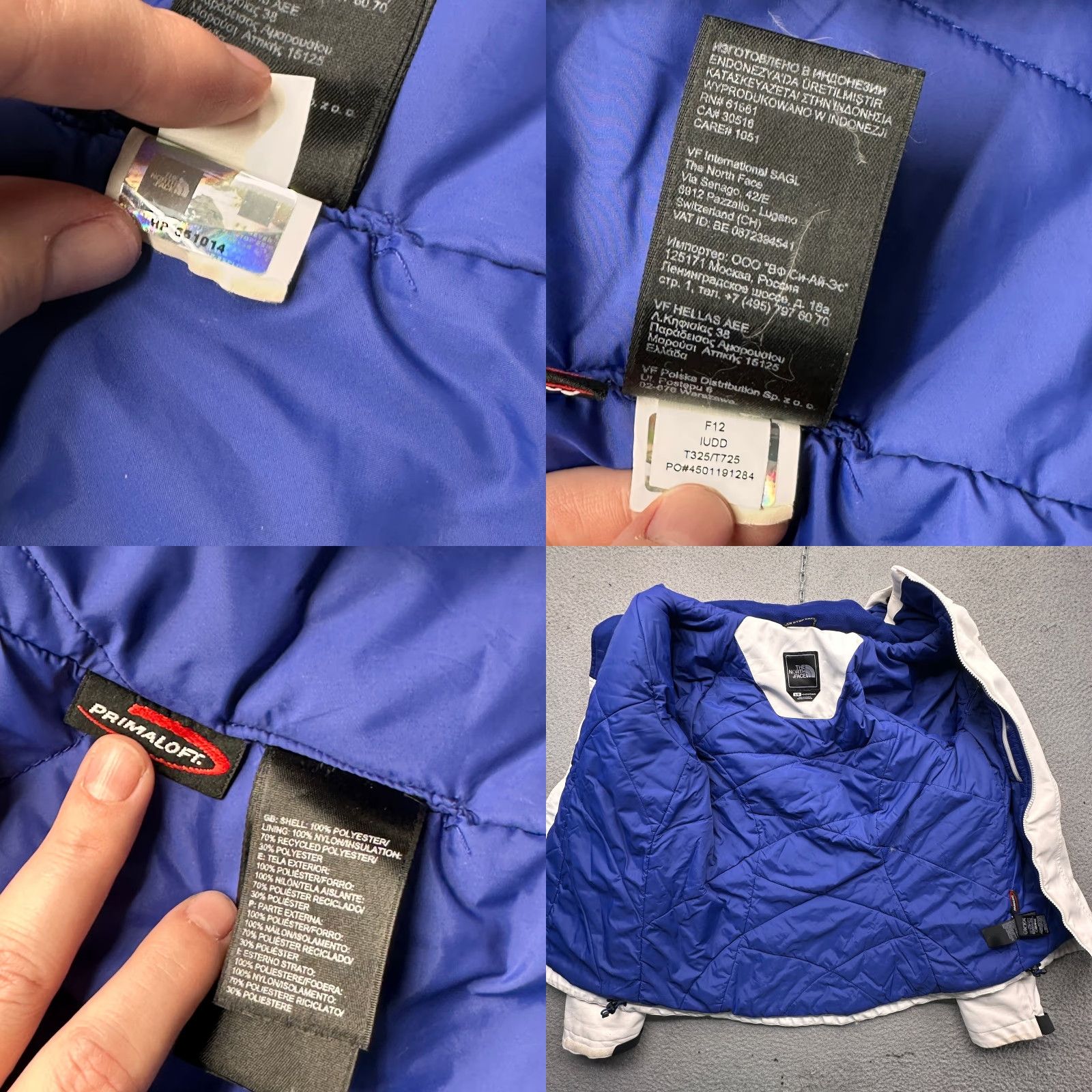 The North Face The North Face Apex Elevation Jacket Womens Large Primaloft White Hooded Jacket Size L / US 10 / IT 46 - 10 Thumbnail