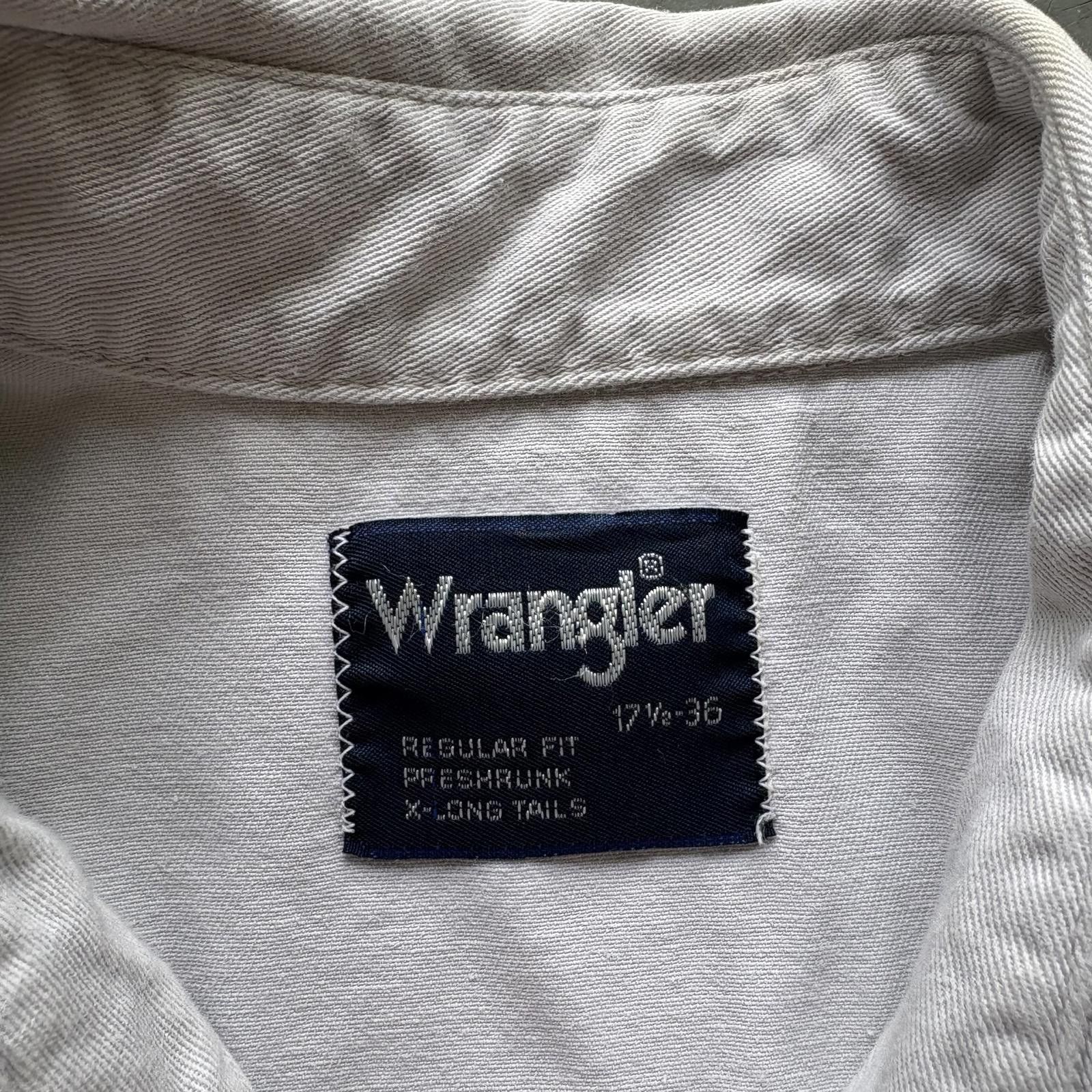 Vintage × Wrangler Vintage 90s Wrangler Brushpopper Western Pearl Snap Shirt Size US XL / EU 56 / 4 - 3 Thumbnail
