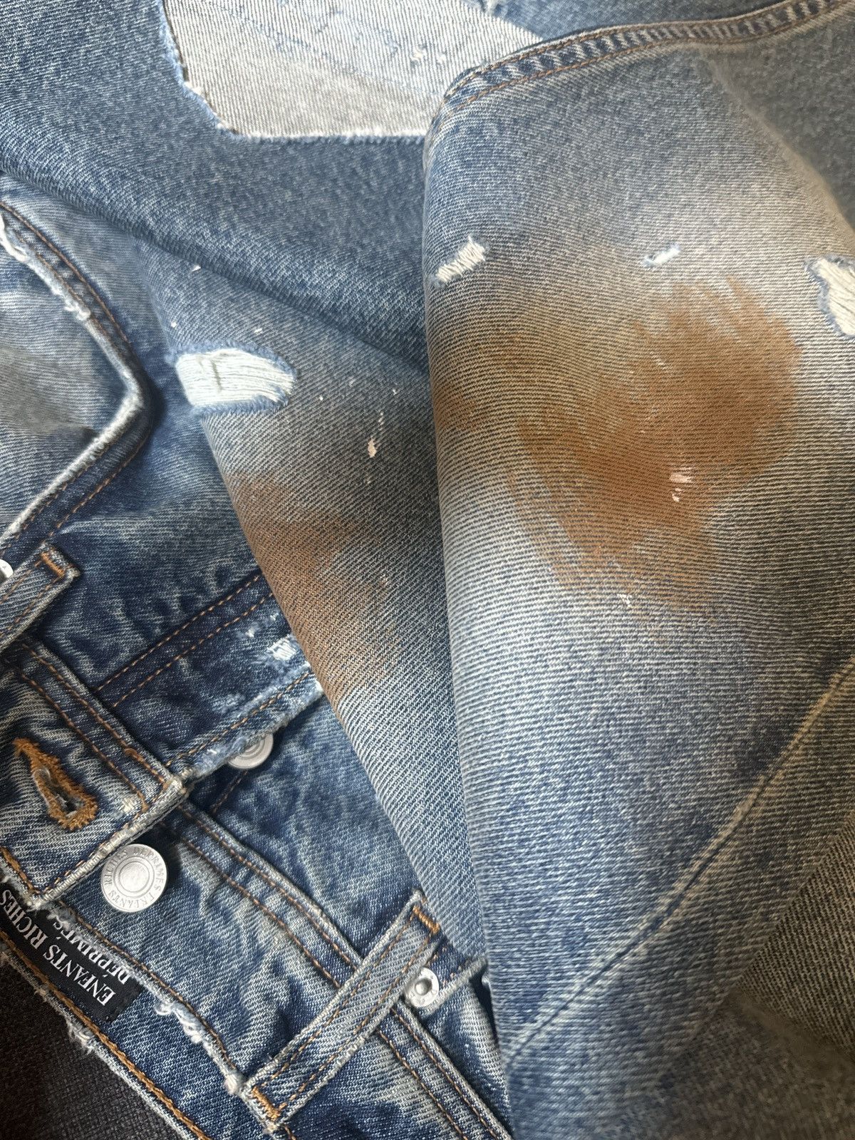 Enfants Riches Deprimes ERD burnt flare denim Size US 30 / EU 46 - 11 Thumbnail