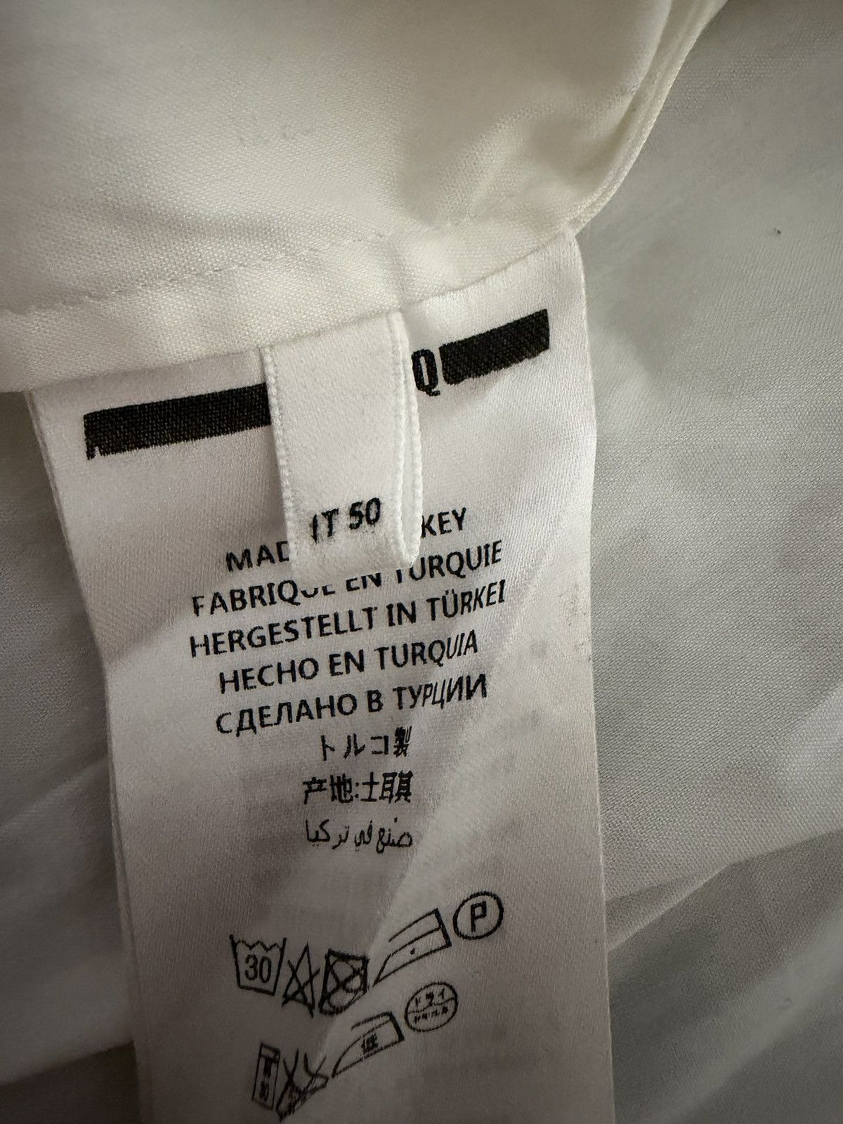 McQ Alexander McQueen Alexander McQueen McQ White Button Up Sparrow/Skull Logo Size US M / EU 48-50 / 2 - 4 Thumbnail