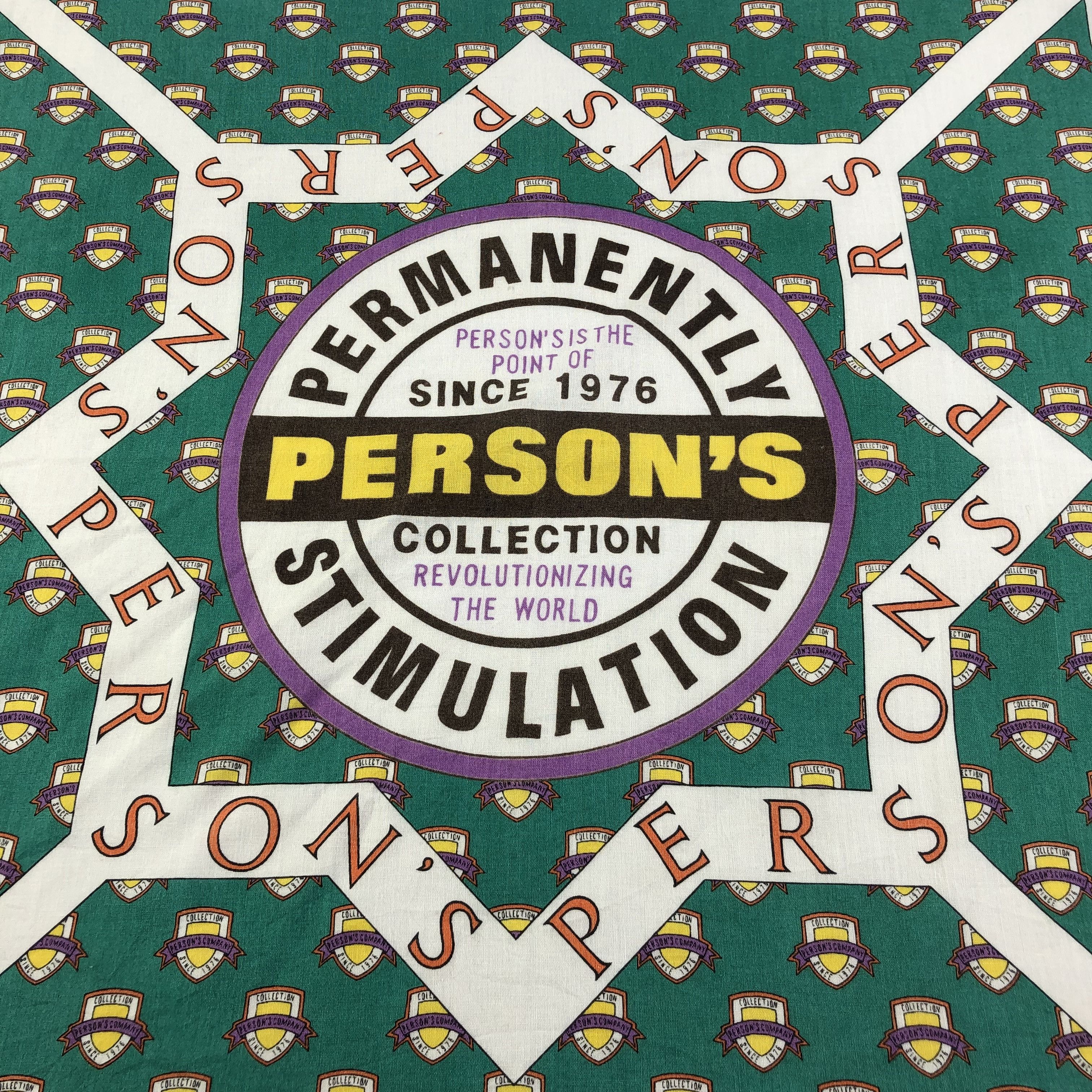 PERSON'S Person's Handkerchief Neckerchief Bandana H2185 Size ONE SIZE - 4 Thumbnail