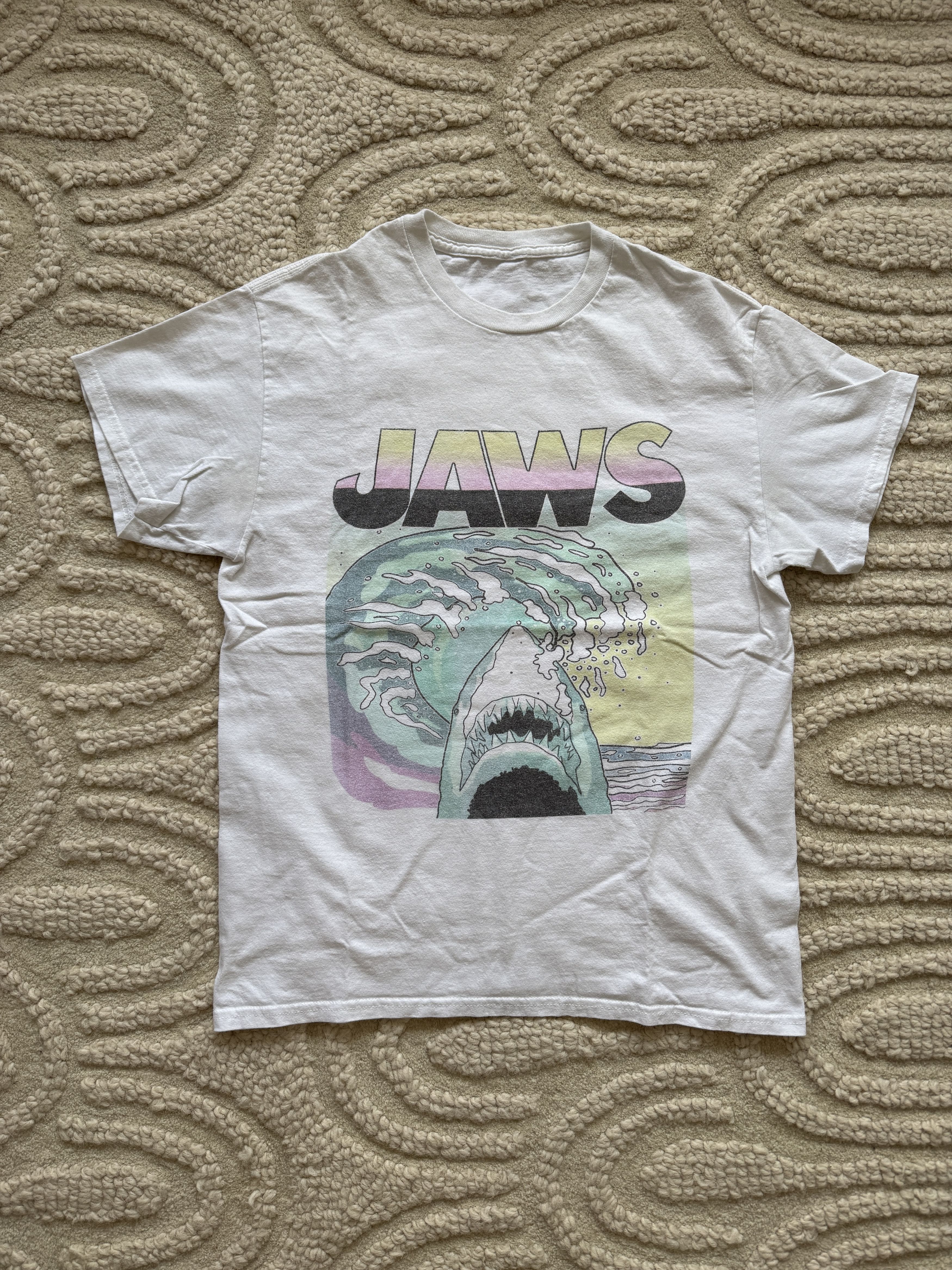 Vintage Retro Jaws T-Shirt Size US M / EU 48-50 / 2 - 1 Thumbnail