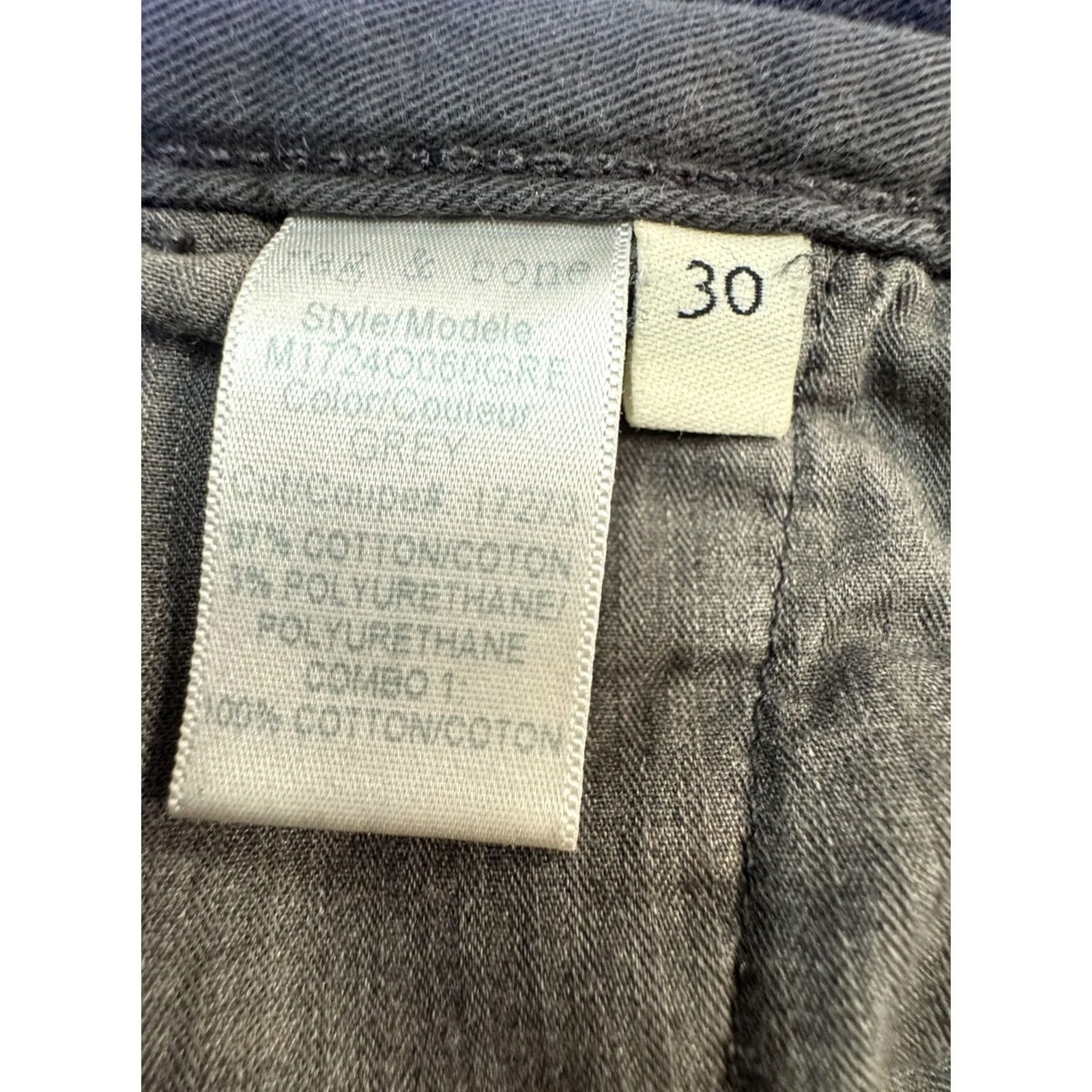 Rag & Bone Rag & Bone Mens Slim Fit Chino Pants Gray 30x31 Waist Size Size US 30 / EU 46 - 6 Thumbnail