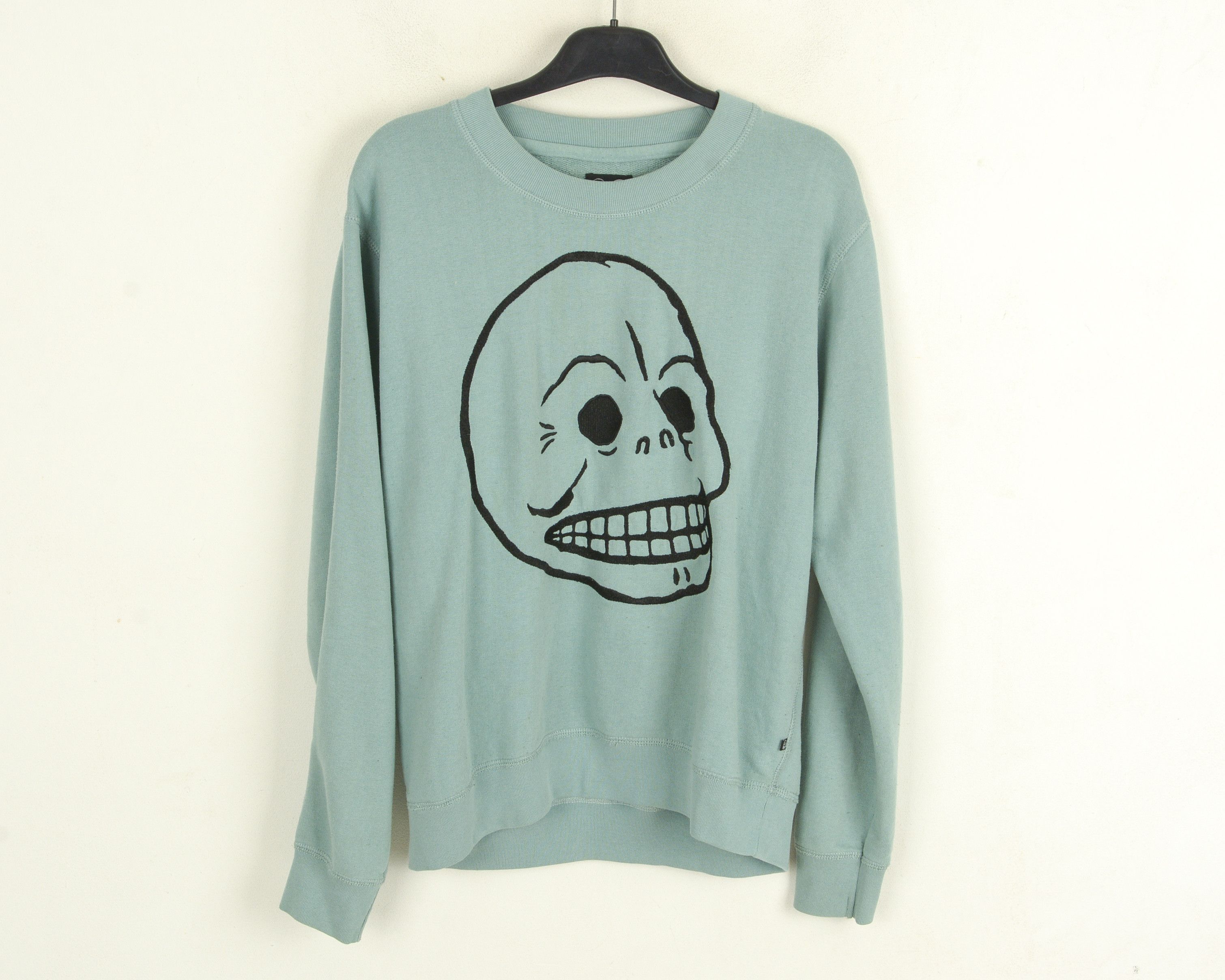 Cheap Monday Women M Sweatshirt Sweater Pullover Jumper Logo Blue Top Size M / US 6-8 / IT 42-44 - 1 Thumbnail