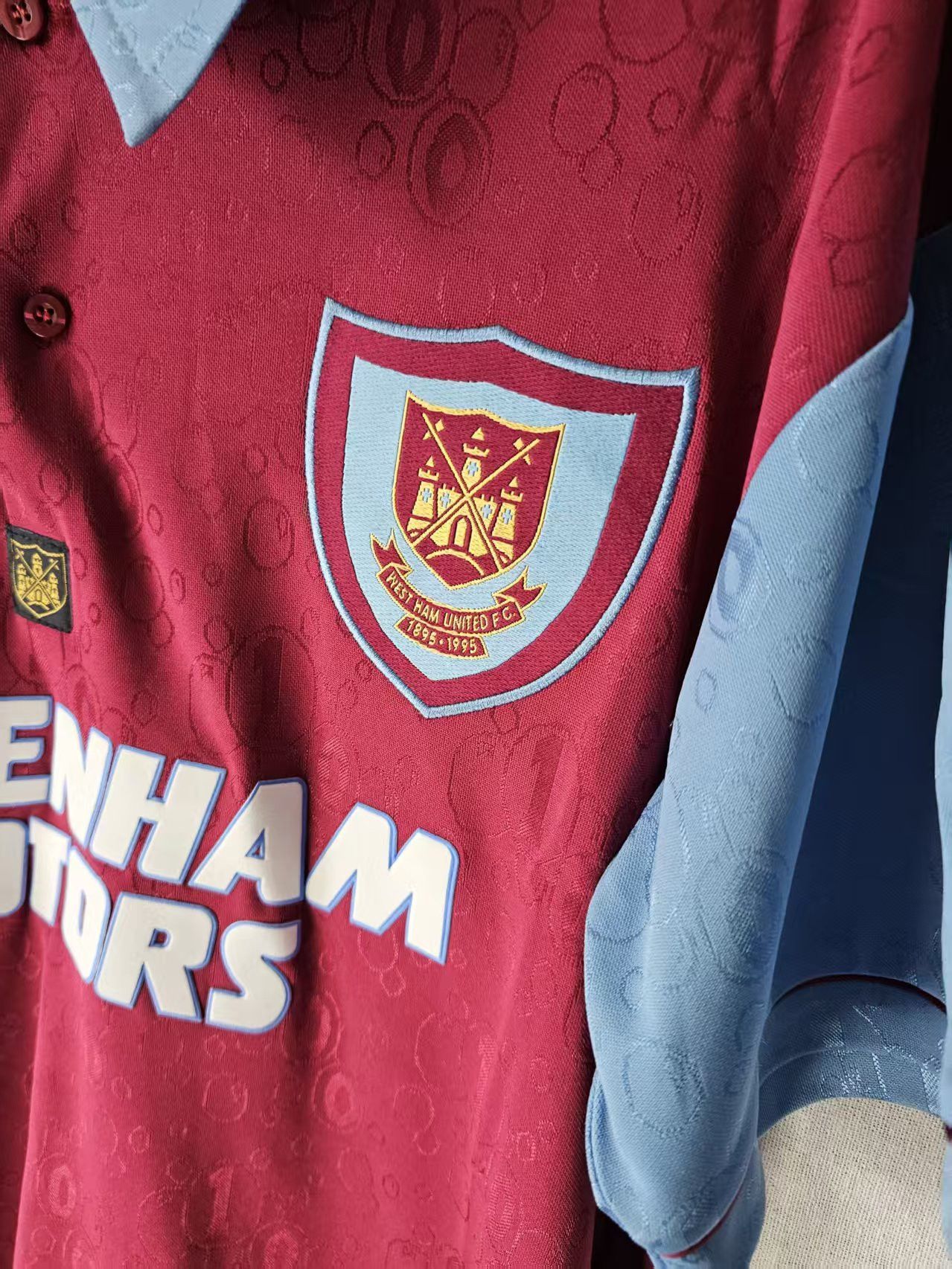 Other Vintage West Ham United Jersey Red Size US XL / EU 56 / 4 - 3 Thumbnail