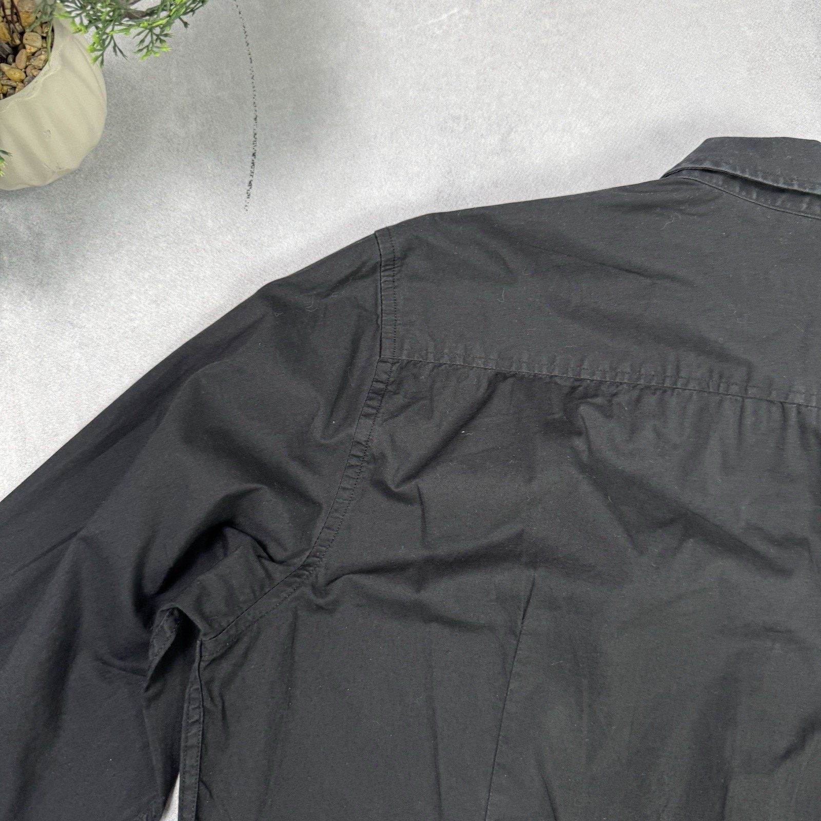 Versace Versace Jeans Men Button Up Shirt Black Size S Size US S / EU 44-46 / 1 - 12 Thumbnail