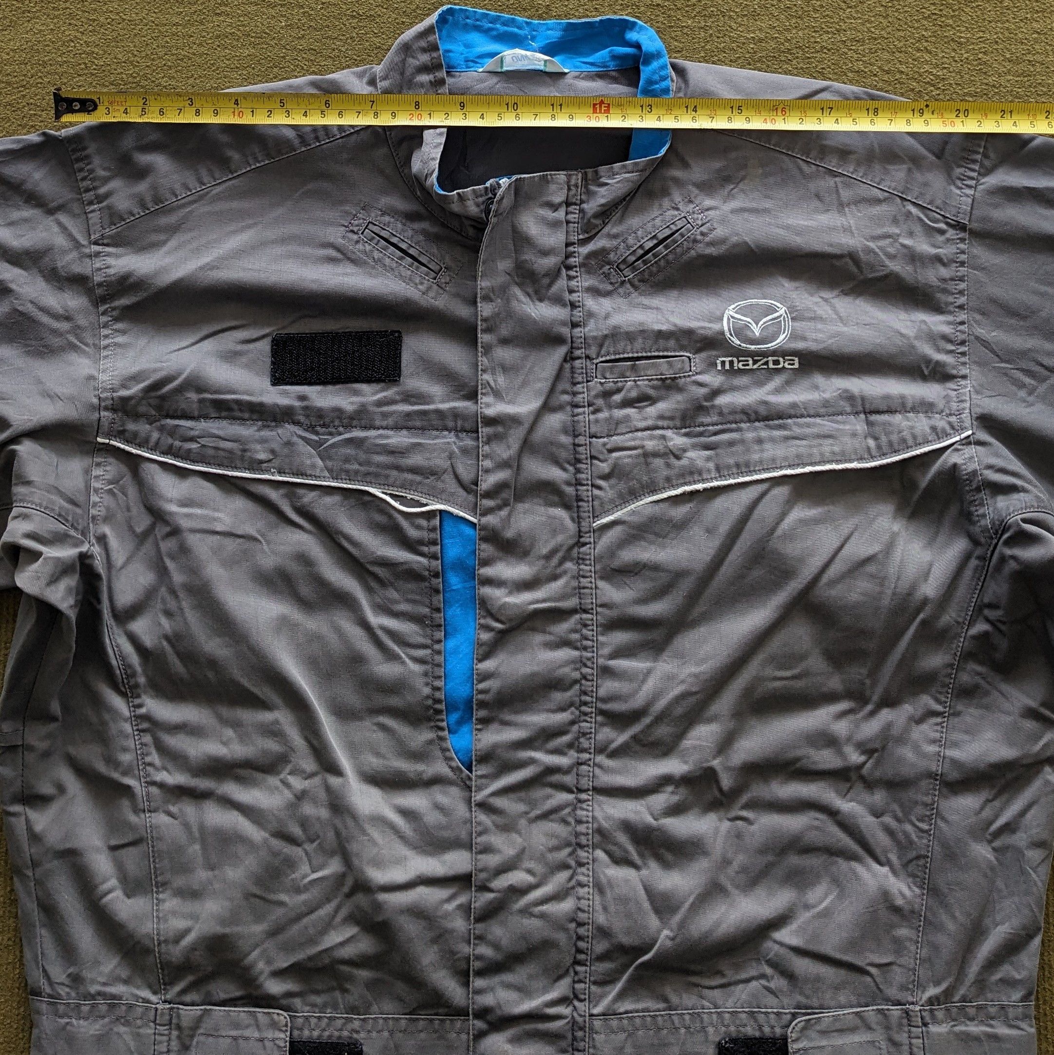Other Vintage MAZDA Racing Coverall Workwear Uniform Jacket Size US XXL / EU 58 / 5 - 7 Thumbnail