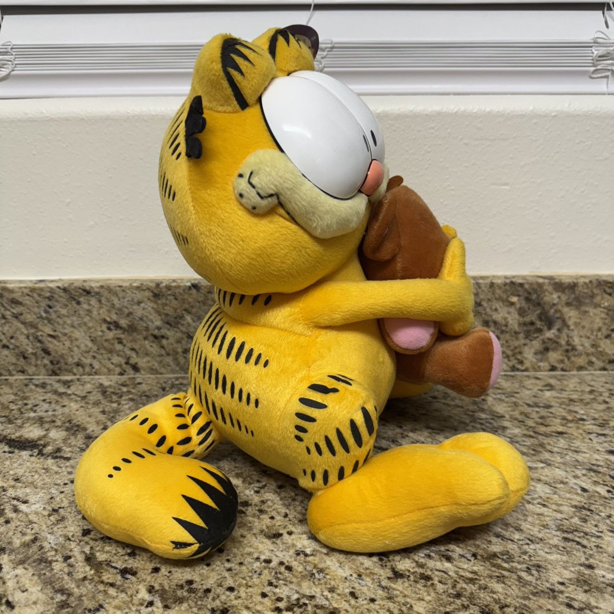 Vintage Vintage 16" Garfield Hugging Pooky Large Plush Toy NWT Size ONE SIZE - 4 Thumbnail