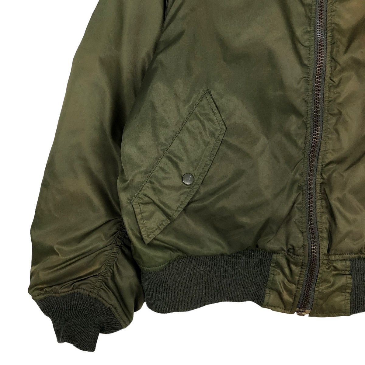 Japanese Brand 🔥RIOT RIOT VINTAGE BOMBER JACKET MA-1 REVERSIBLE MILITARY Size US M / EU 48-50 / 2 - 4 Thumbnail